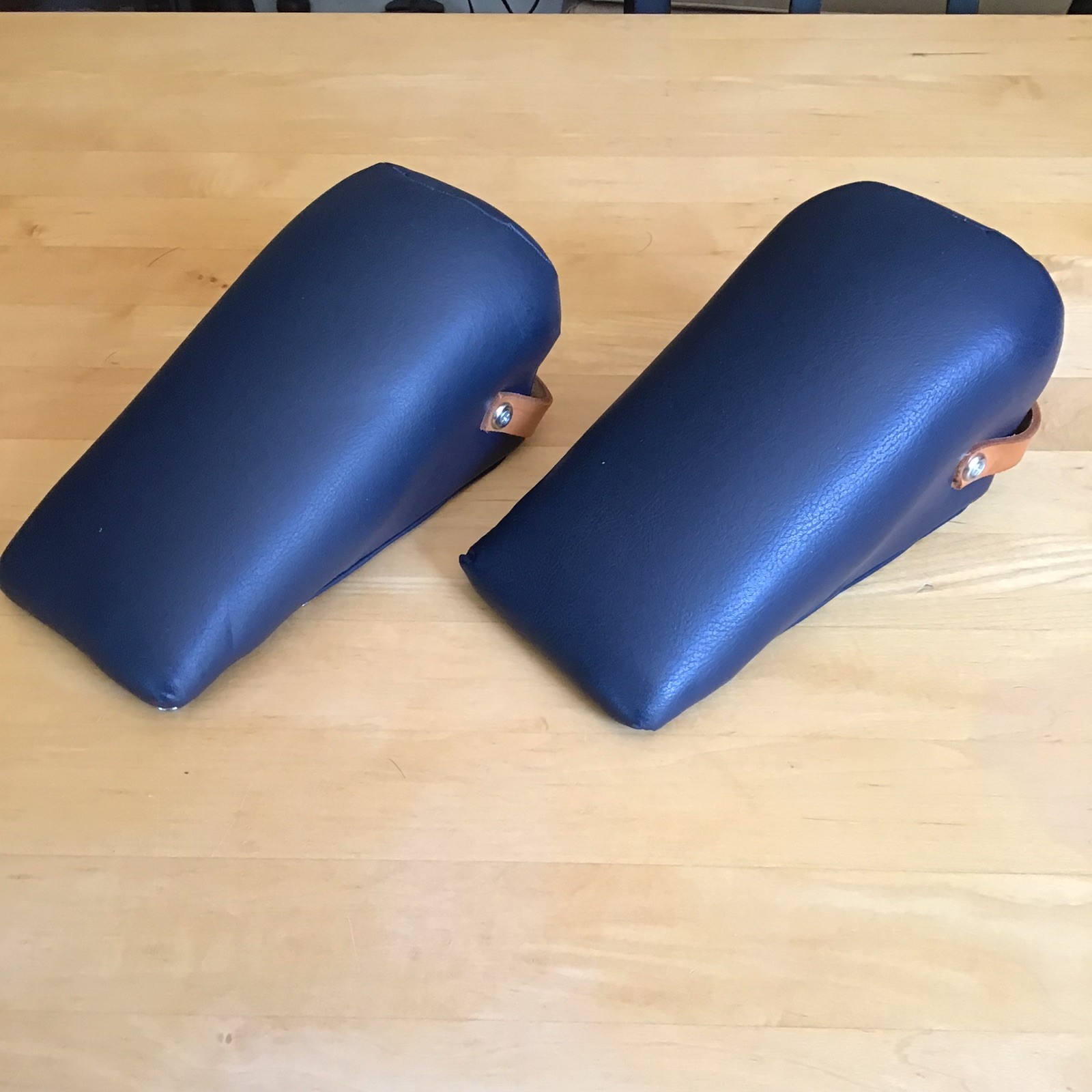 Vtg Chiropractic Pelvic Blocks For Sacro-Occipital Technique (DeJarnette’s) Blue