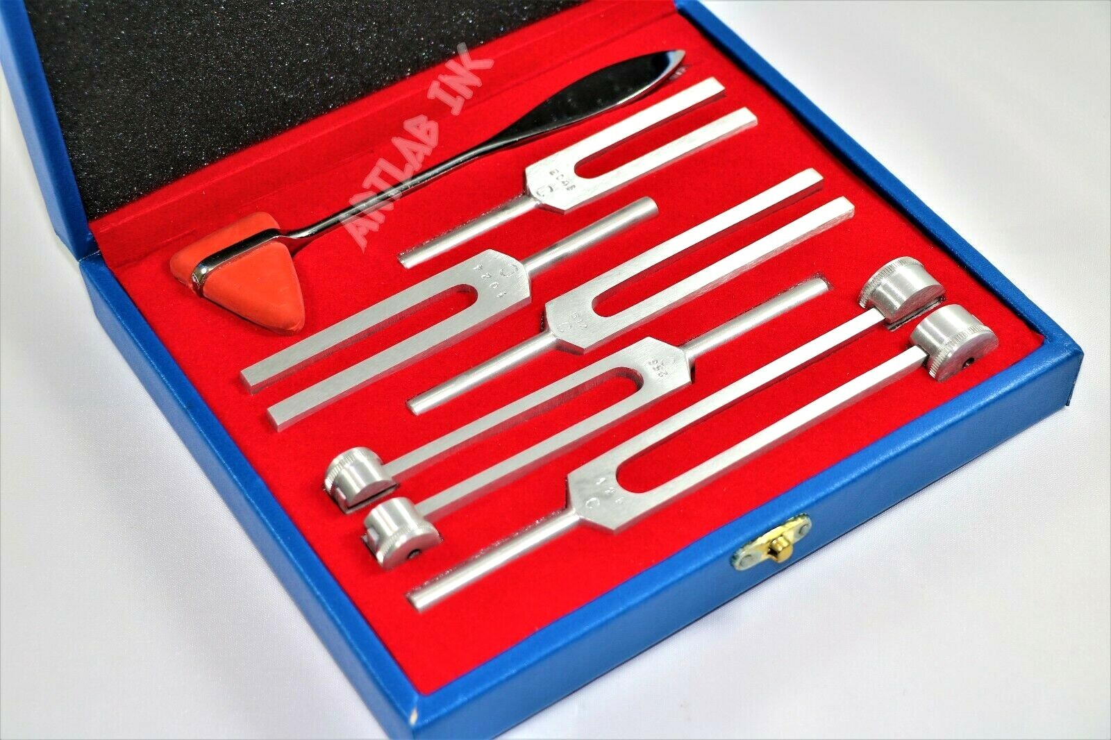 PREMIUM 6 Tuning Fork Set Medical Chiropractic Diagnostic instruments W/TAYLOR