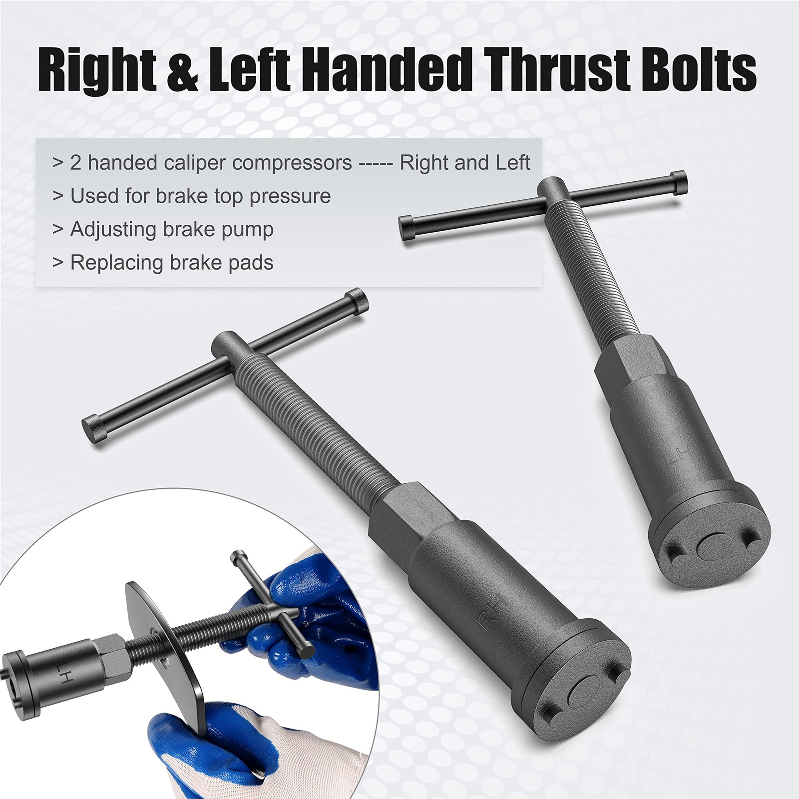 Mostplus Universal Disc Brake Caliper Wind Back Tool And Piston Compression