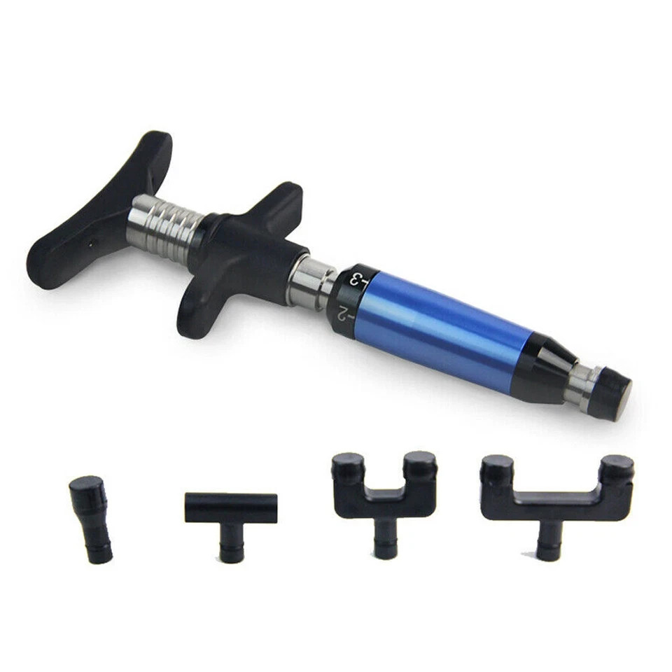 6 Level 4 Heads Spine Activator Chiropractic Adjusting Tool Therapy Massager Set