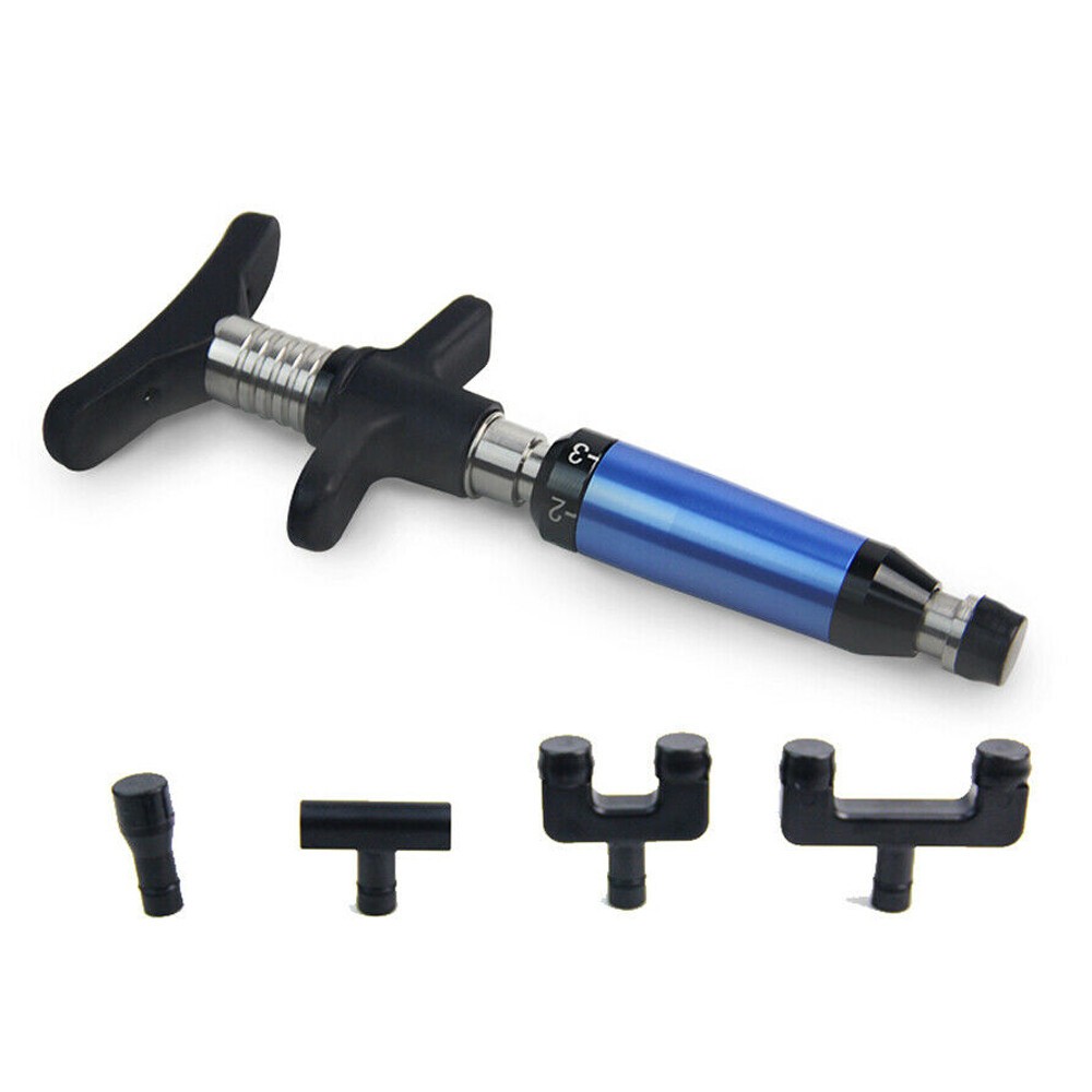 6 Level 4 Heads Chiropractic Adjusting Tool Spine Activator Set Therapy Massager