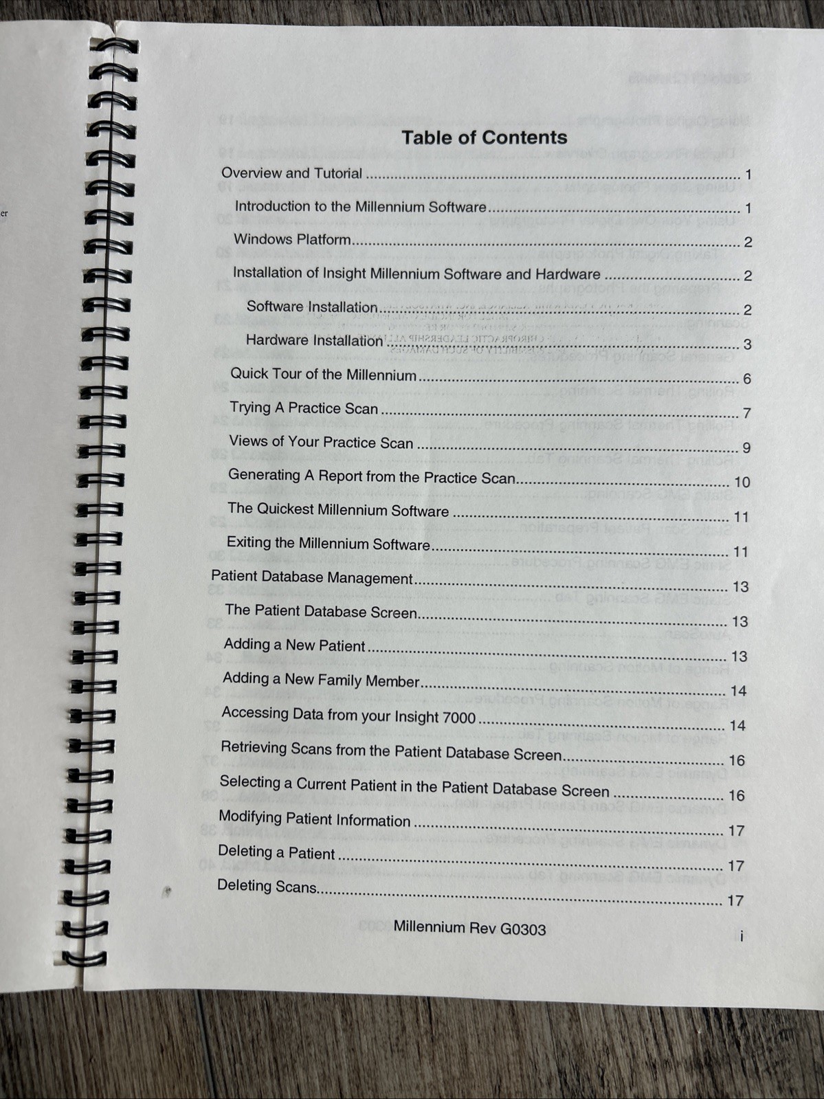 Guide To Insight Millennium Second Generation Subluxation Station CLA