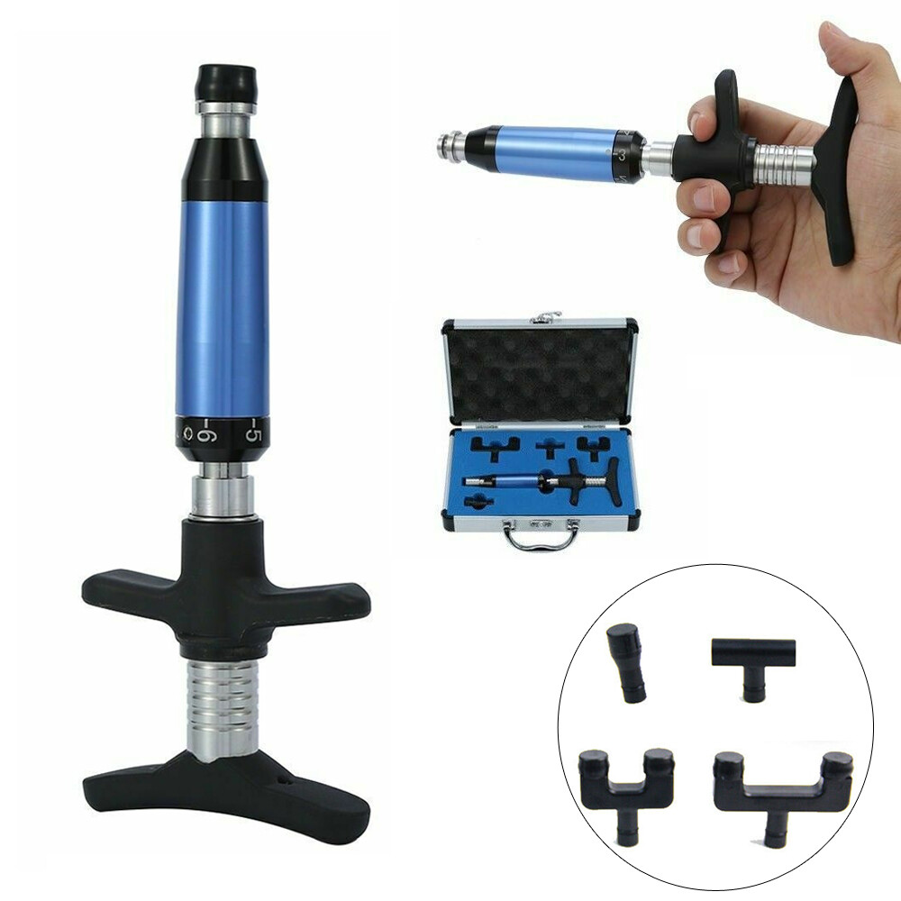 6 Level 4 Head Spine Activator Chiropractic Adjusting Tool Therapy Massager