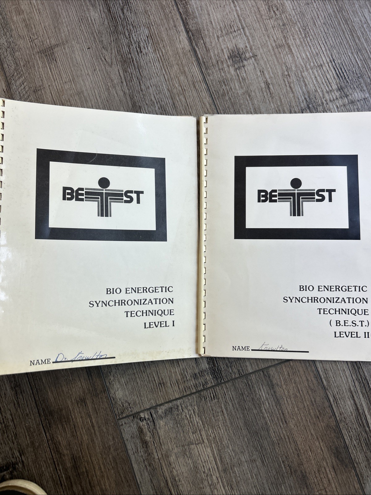 1980 Dr M T Morten Jr B.E.S.T Bio Energetic Synchronization Technique Material