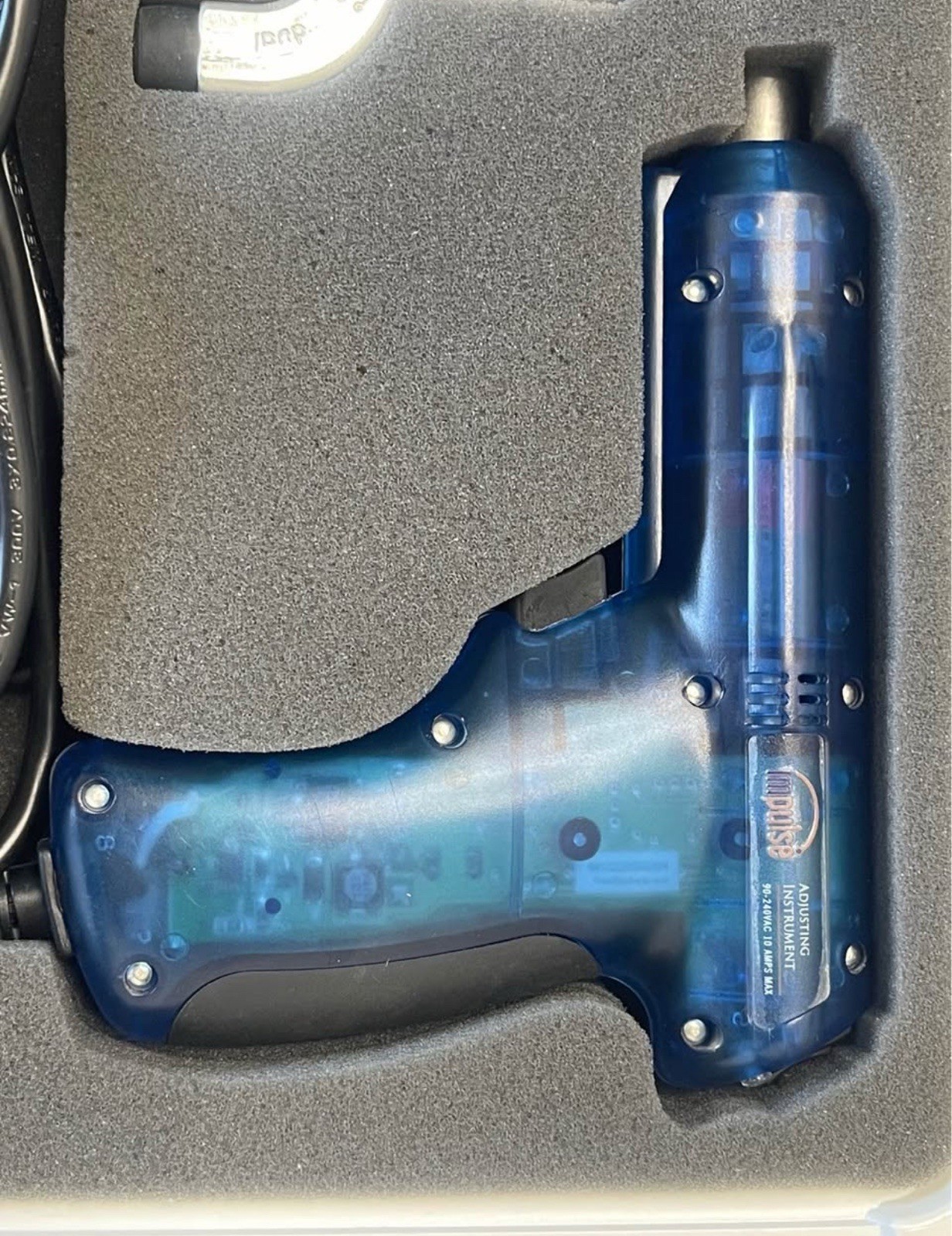 Genuine Impulse Adjusting Instrument Chiropractic ToolNeuromechanical Case &Tips