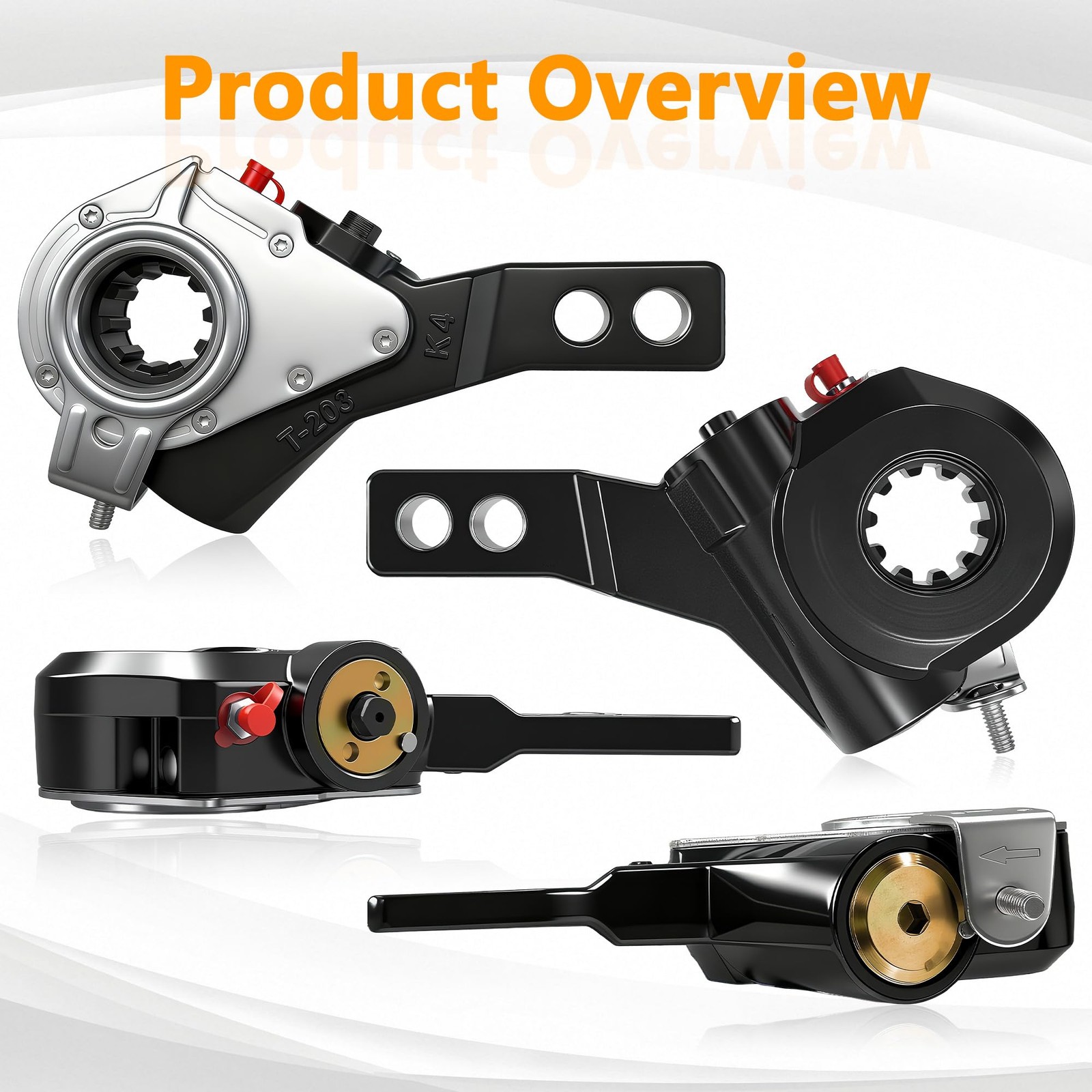 Automatic Brake Slack Adjuster 1.5 10 Spline 5.5 6.5 Arm Length 40010143