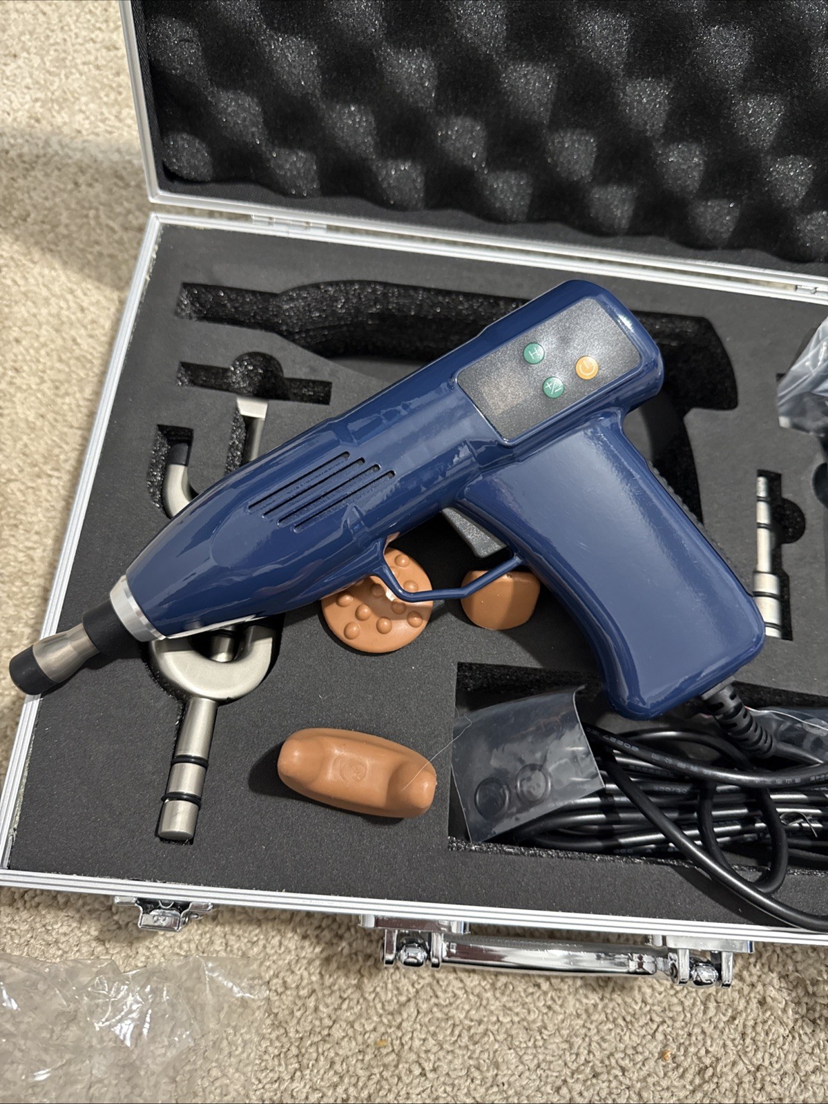 Rebrisbol Electric Chiropractic Massager 1100N, 13 Levels Spine Correct Massage