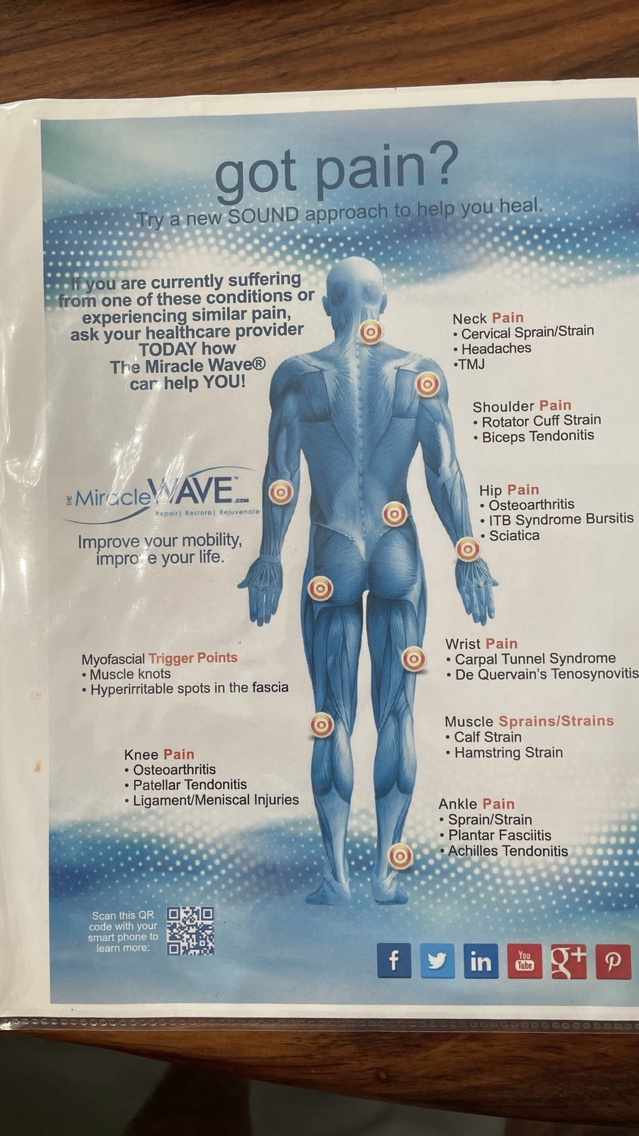 Miracle Wave Hi-Puls HP 50 Acoustic Pressure Wave Therapy
