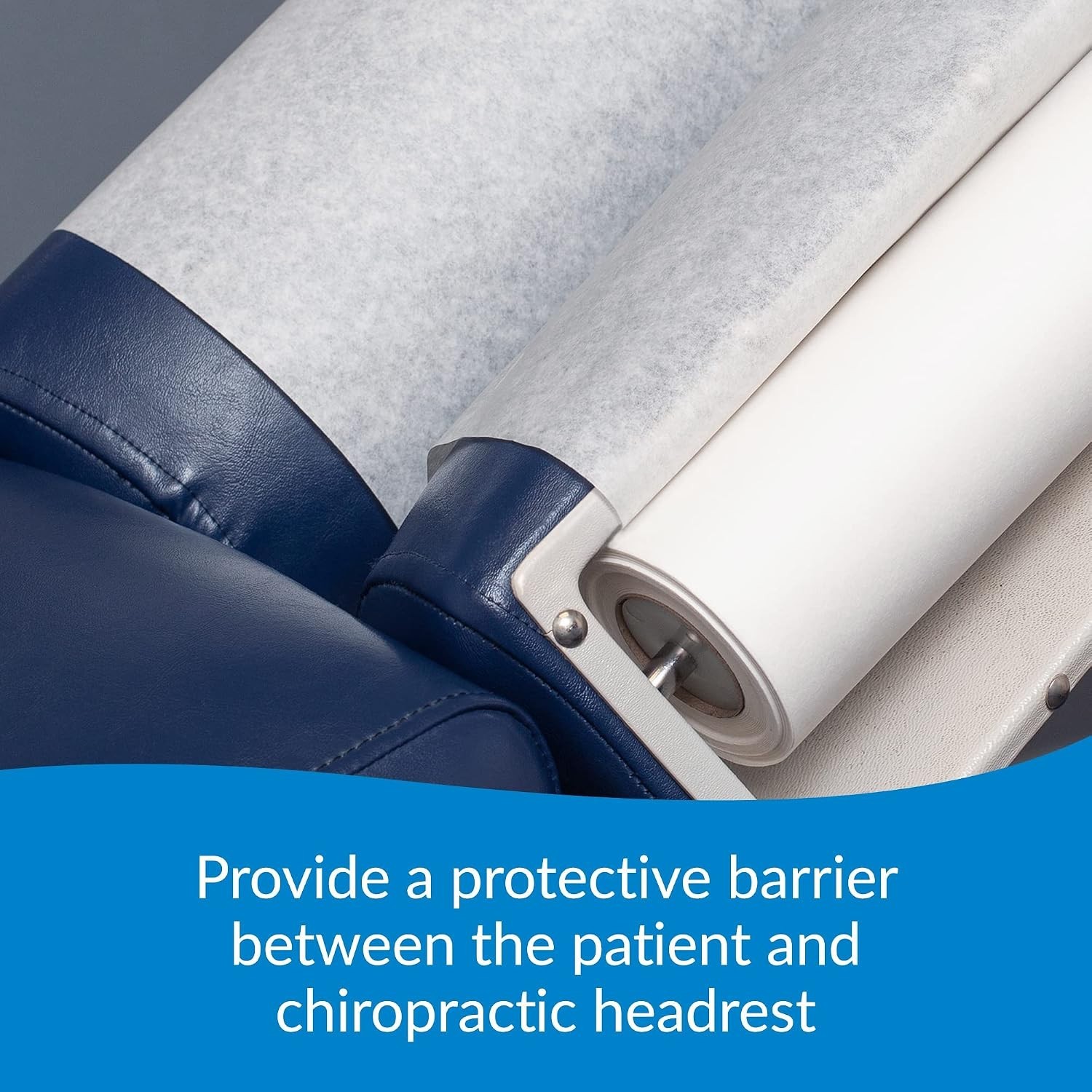 Chiropractic Crepe Paper Rolls 12″ x 125′ White – Pack of 12