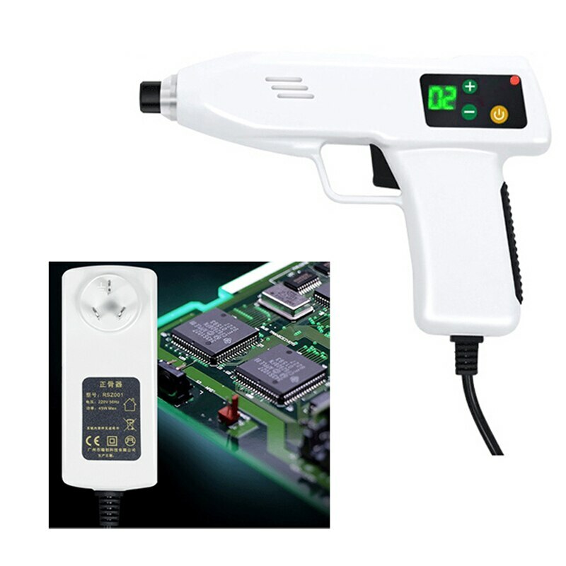 10 Heads Adjustable Chiropractic Intensity Therapy Electric Correction Gun