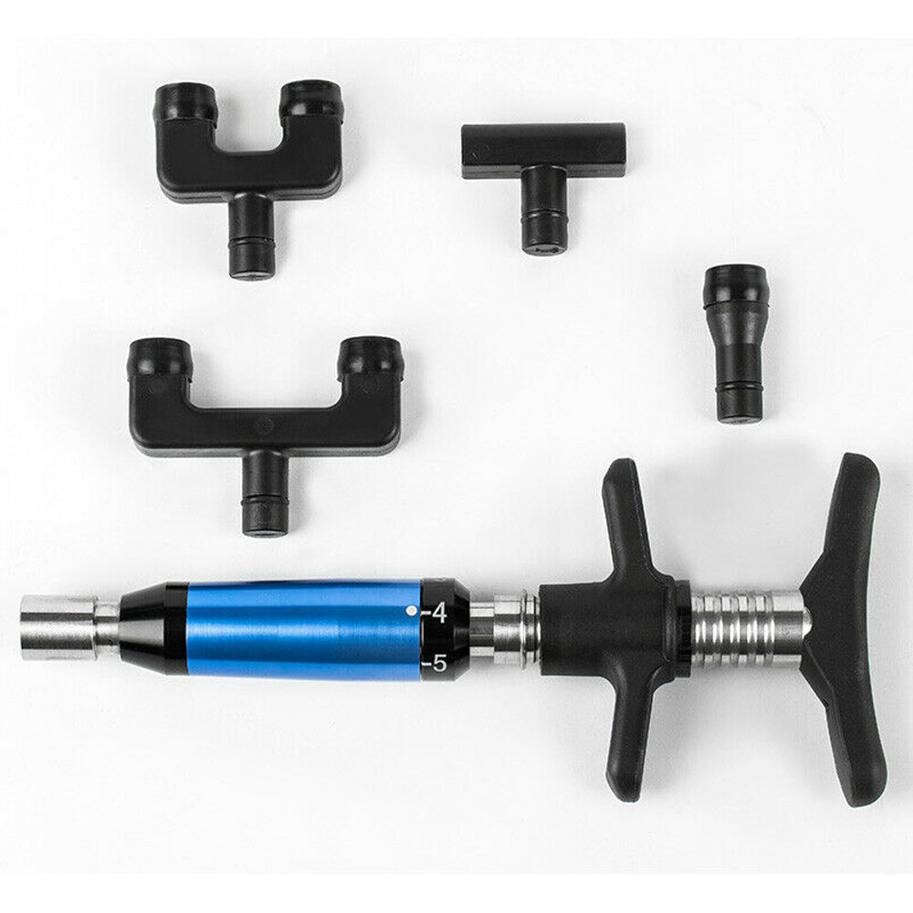 6 Level 4 Heads Chiropractic Adjusting Tool Spine Activator Set Therapy Massager