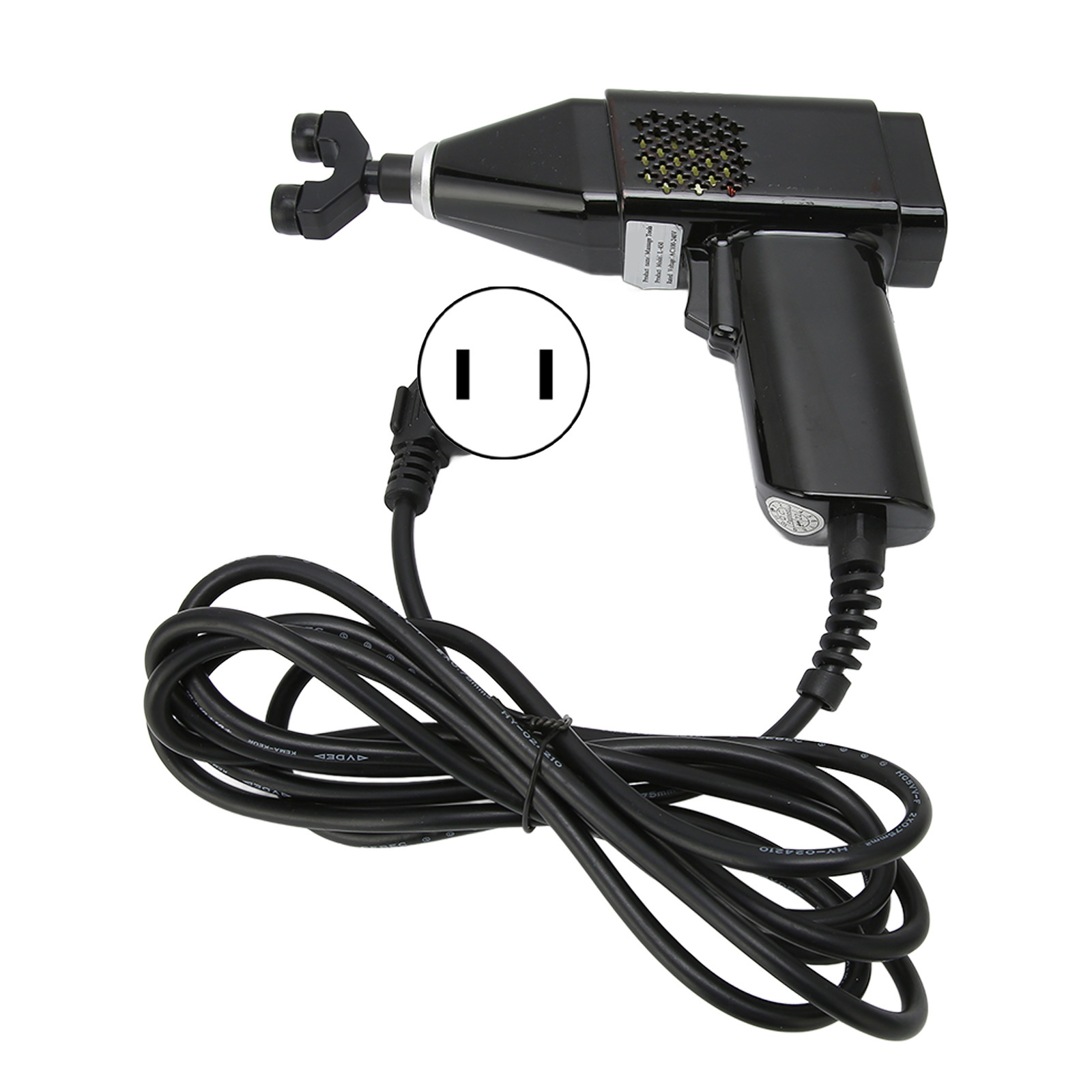 Electric Spine Chiropractor Gun with 4 Massage Heads – Therapeutic Device
