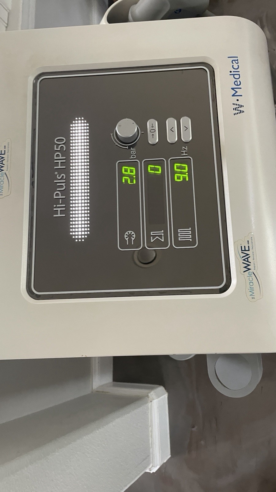 Miracle Wave Hi-Puls HP 50 Acoustic Pressure Wave Therapy