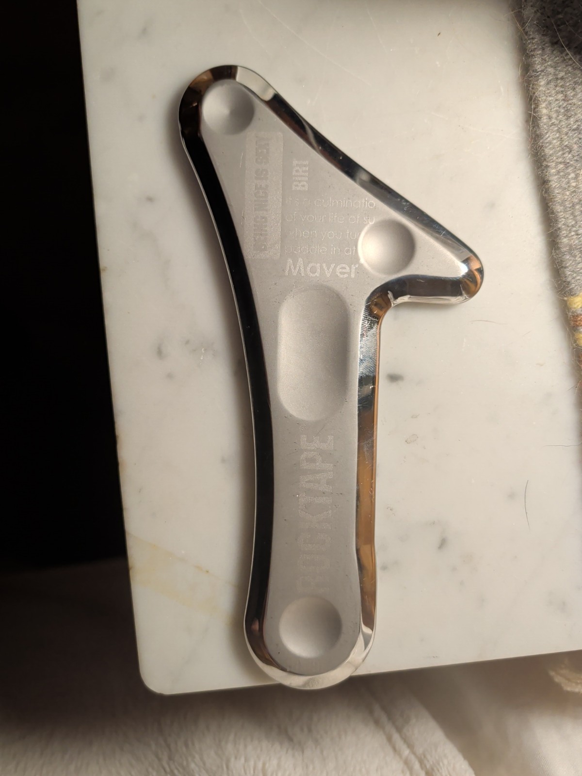 Massage SOFT TISSUE SYSTEM Graston Guasha Stainless Steel Authentic Rockblades
