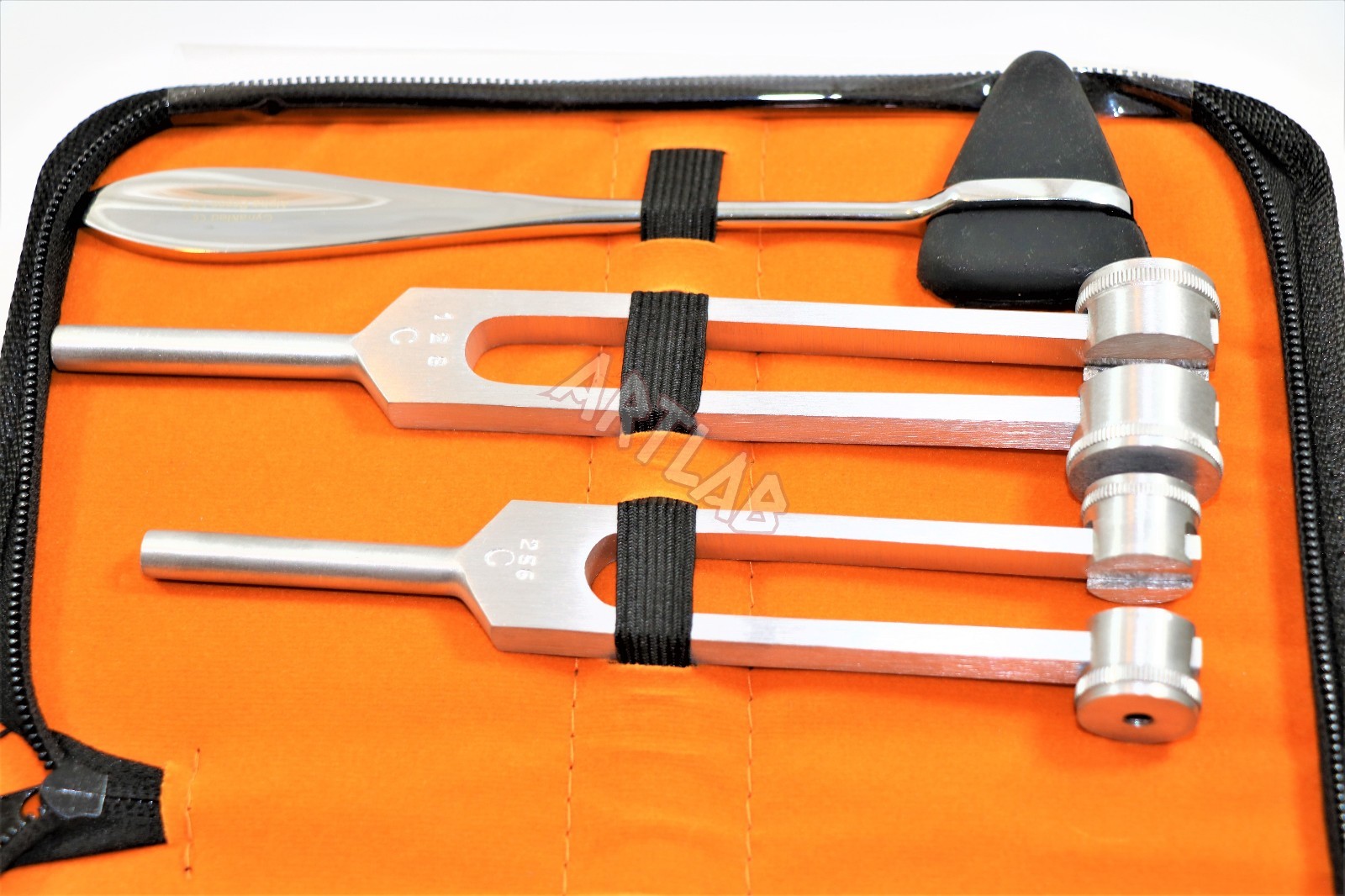PREMIUM 6 Tuning Fork Set Medical Surgical Chiropractic Physical Diagnostic SET