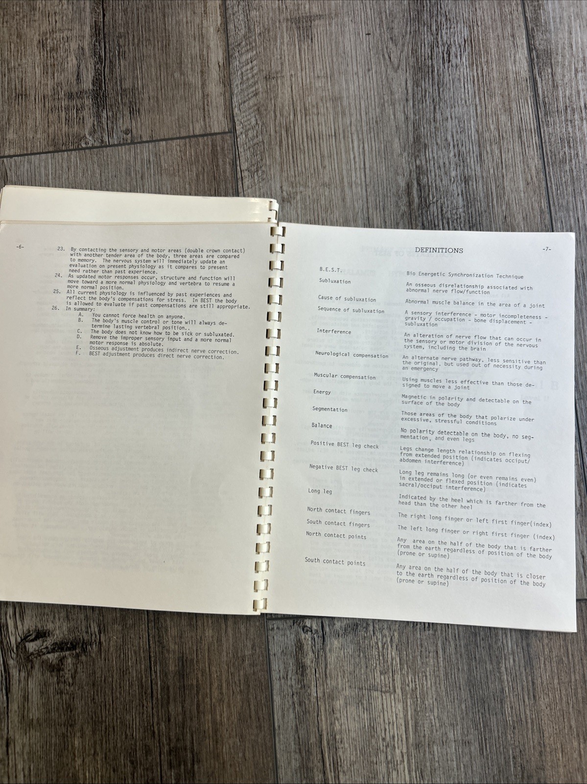 1980 Dr M T Morten Jr B.E.S.T Bio Energetic Synchronization Technique Material
