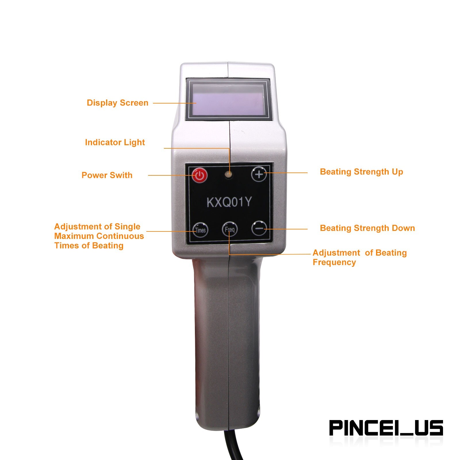 1500N Chiropractic Massager Electric Chiropractic Adjusting Tool Spine Activator