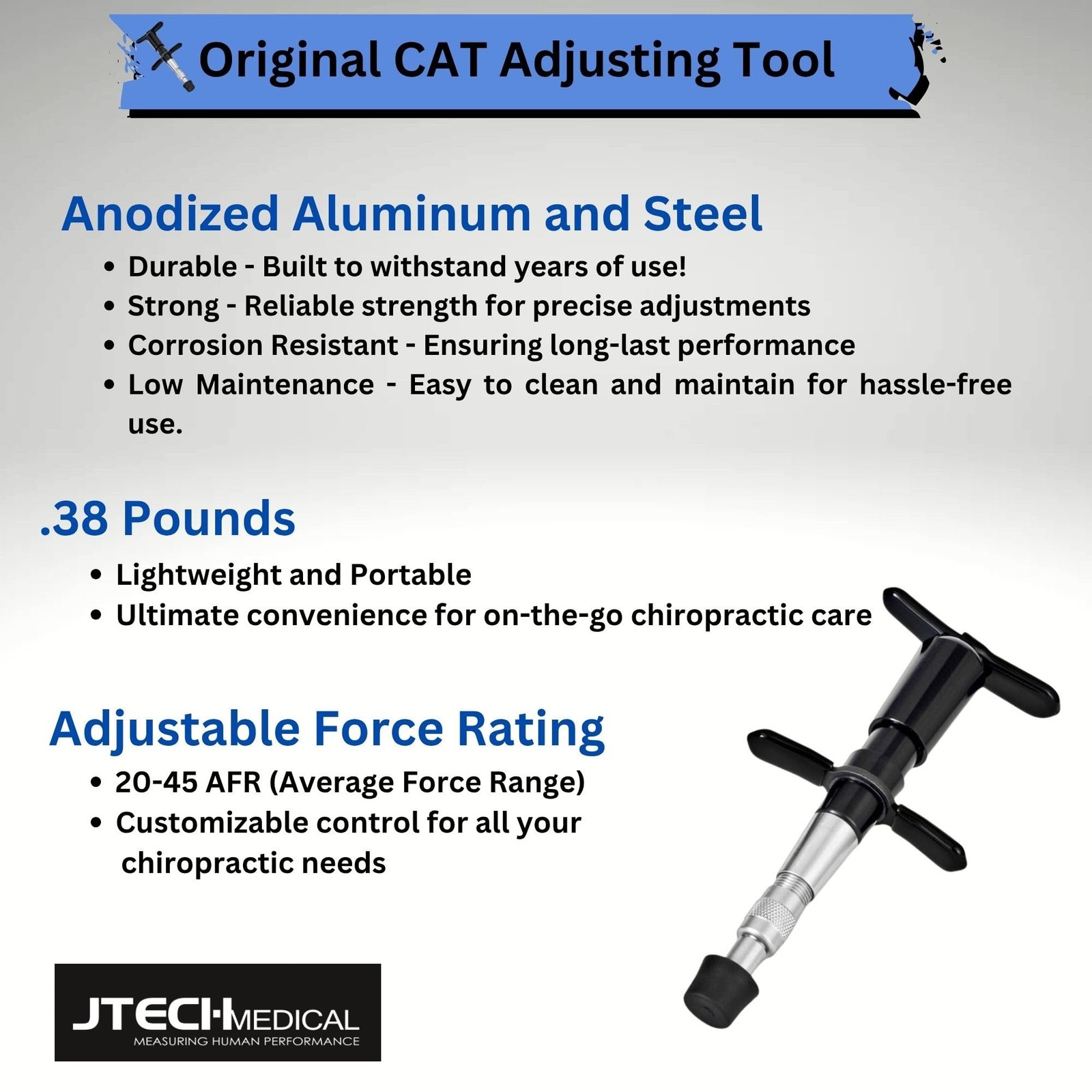 Fabrication Enterprises Chiropractic Adjusting Tool, Original
