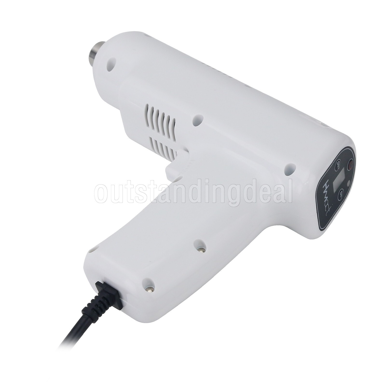 KXQ08C Chiropractic Massager Electric Chiropractic Adjusting Tool with 4 Heads