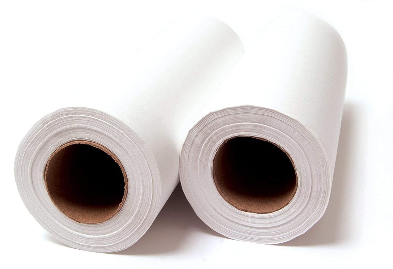 618 Single-Use Chiropractic Headrest Rolls, White, 8.5” x 125 ft. (Pack of 25)