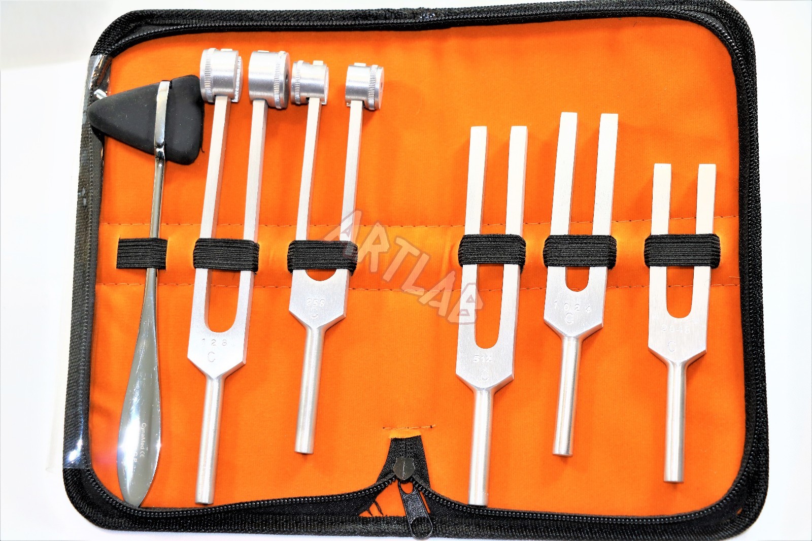 PREMIUM 6 Tuning Fork Set Medical Surgical Chiropractic Physical Diagnostic SET