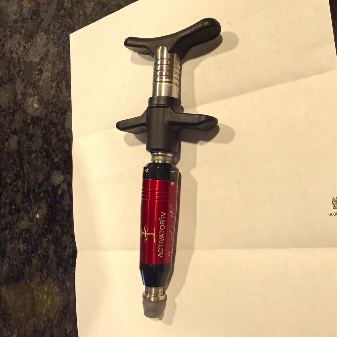 Activator Activator IV Chiropractic Adjusting Tool, Manual