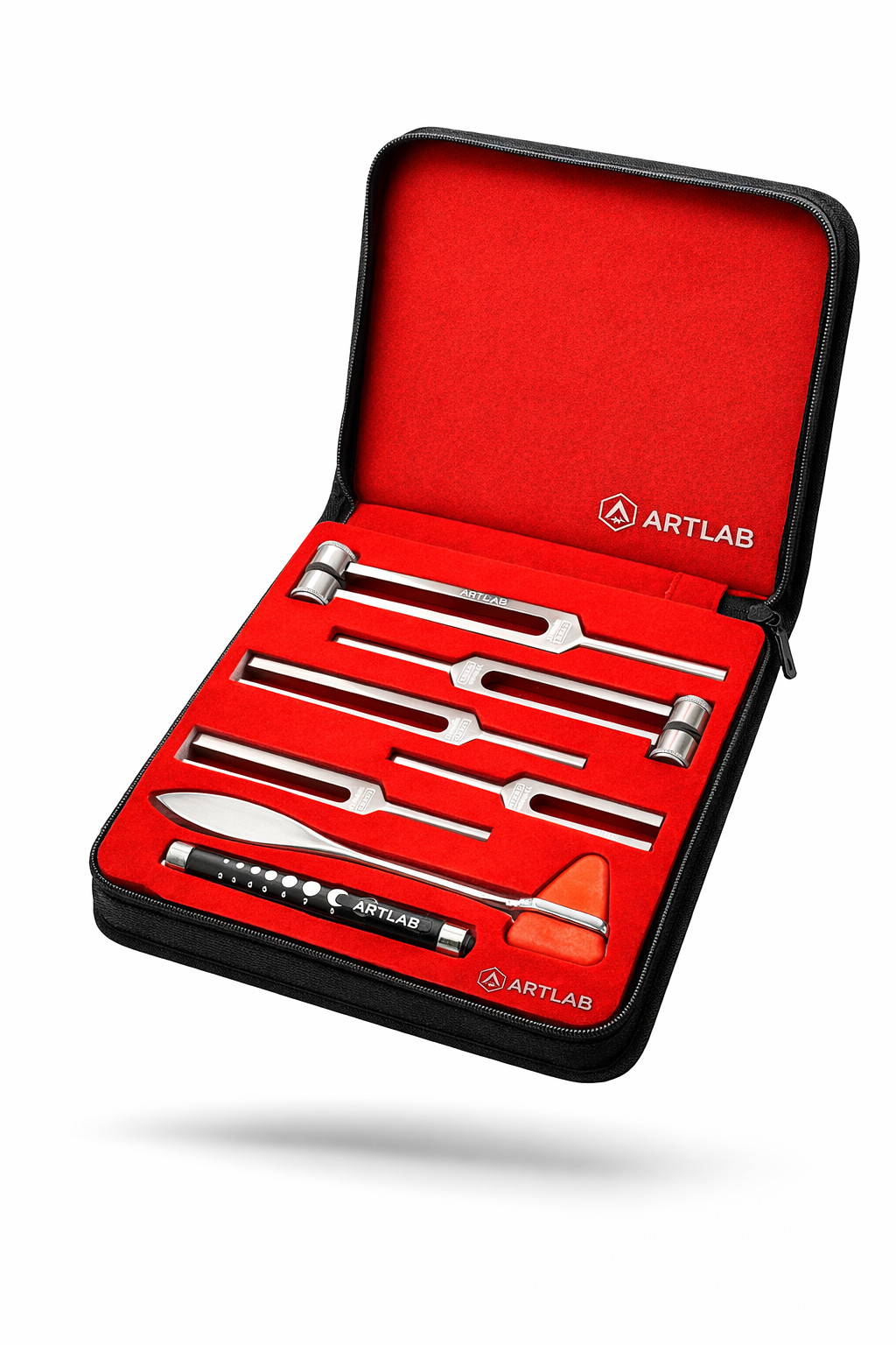 PREMIUM 6 Tuning Fork Set Medical Chiropractic Physical Diagnostic instruments