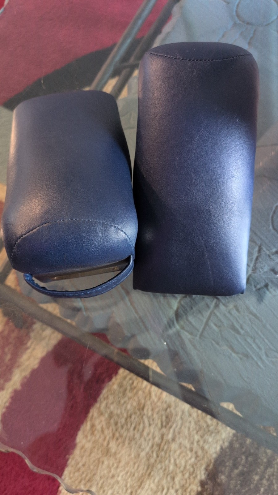DeJarnette SORSI Chiropractic Blocks Pair Blue Positioning Wedges Certified