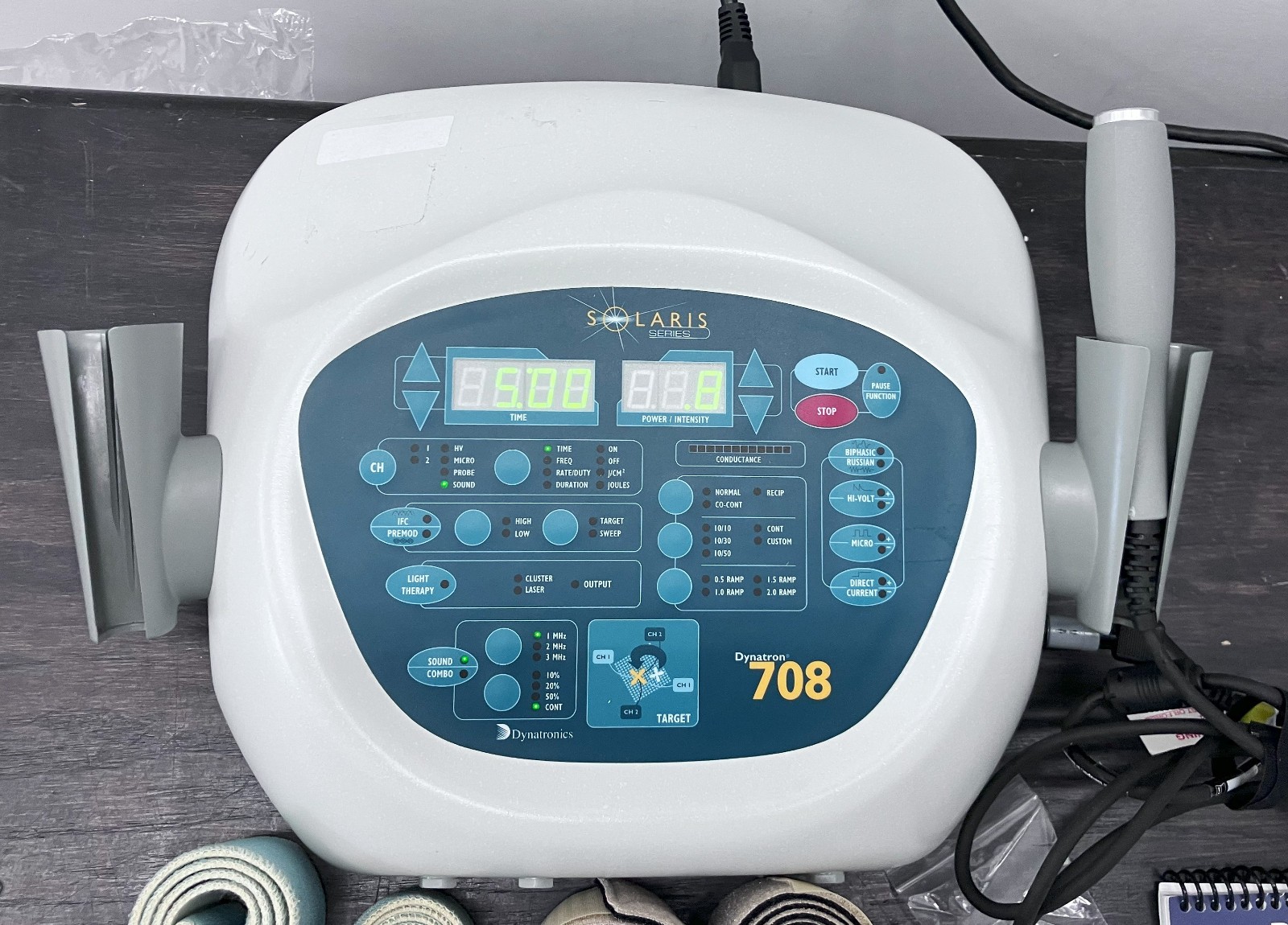 Dynatronics Dynatron Solaris 708 Ultrasound Combo with Sound Applicator