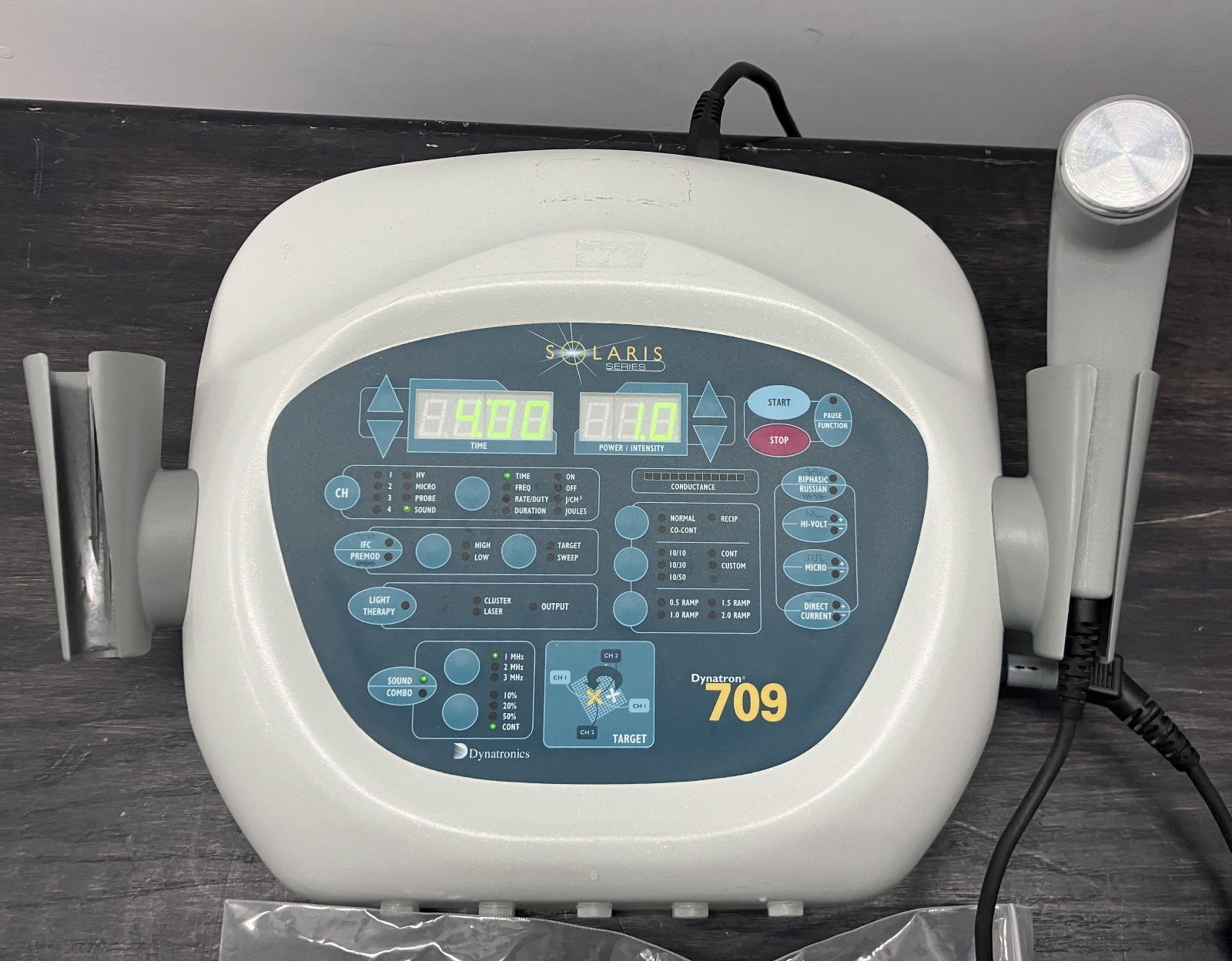 Dynatron Dynatronics Solaris 709 Ultrasound Combo with Sound Applicator