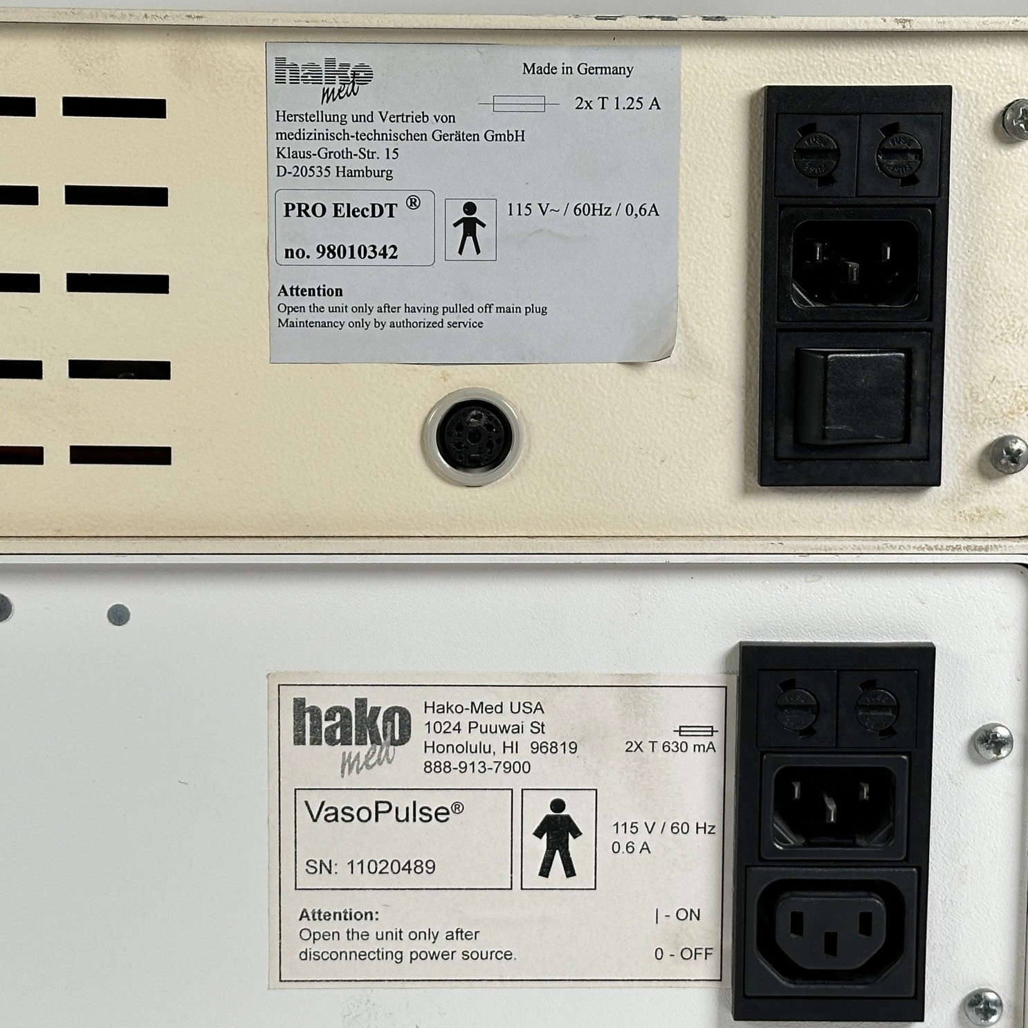 Hako-Med Pro ElecDT & VasoPulse HakoMed