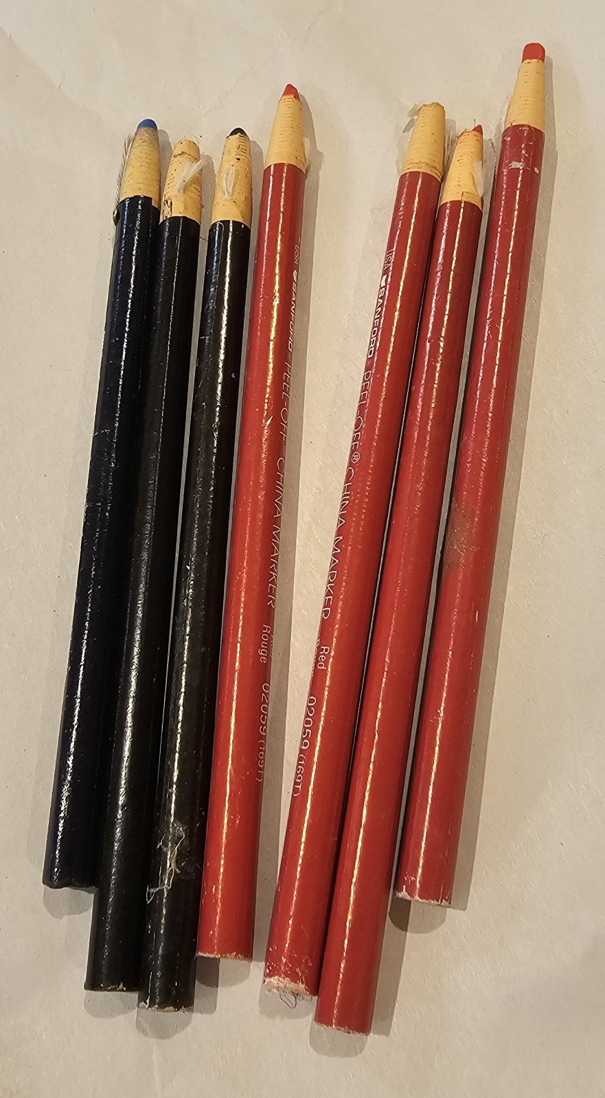 Lot of 8 Stanford Peel-Off China Markers – Gonstead Skin Marking Pencils