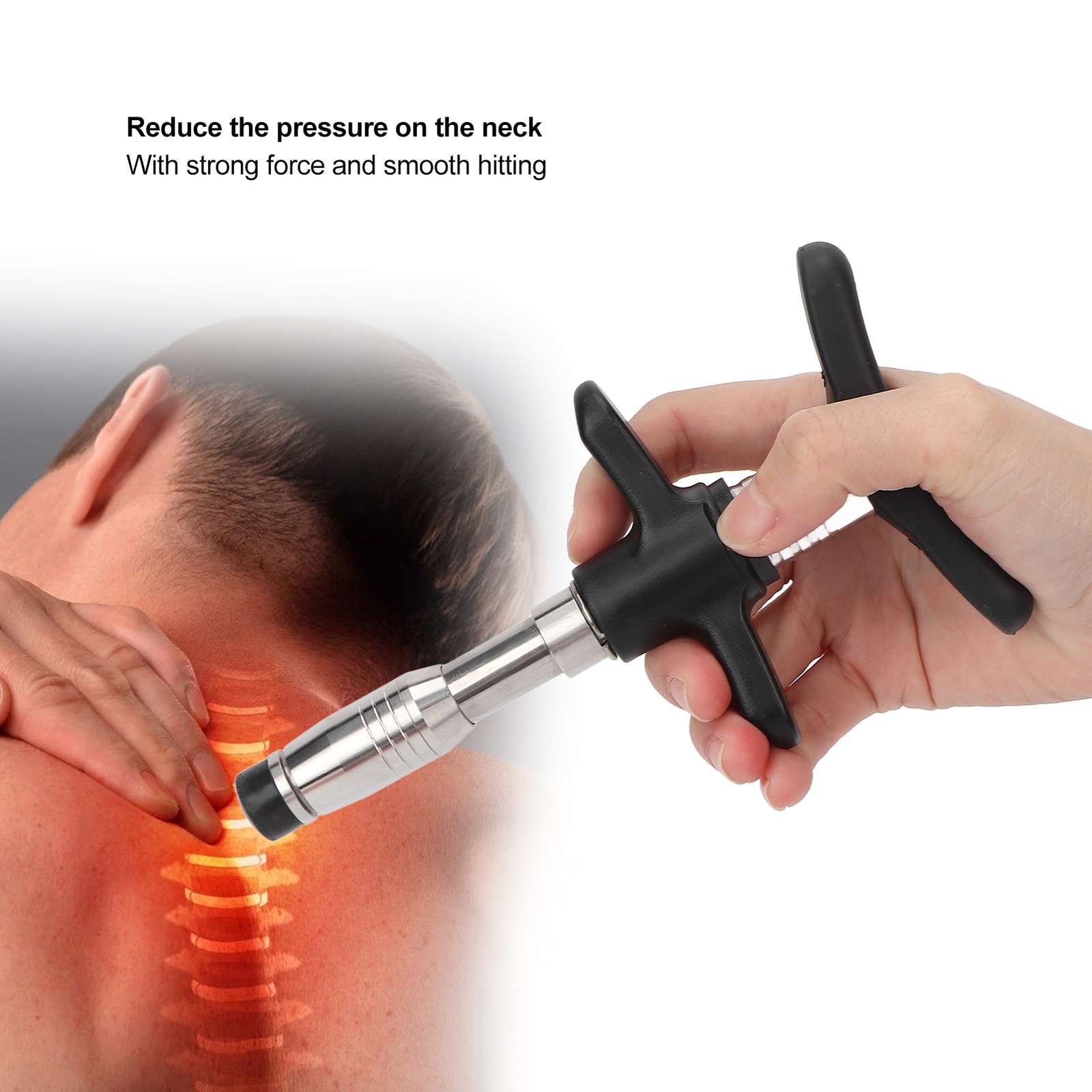 Manual Chiropractic Tool Stress Pain Reliefine Adjusting Massage Corrector BEA