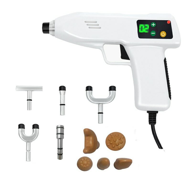 10 Heads Adjustable Chiropractic Intensity Therapy Electric Correction Gun