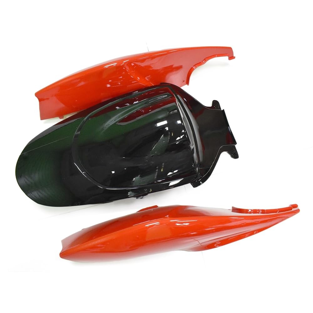 ABS Injection Fairing Body Kit Suzuki GSXR600 750 K6 06 07 Gloss Black Red