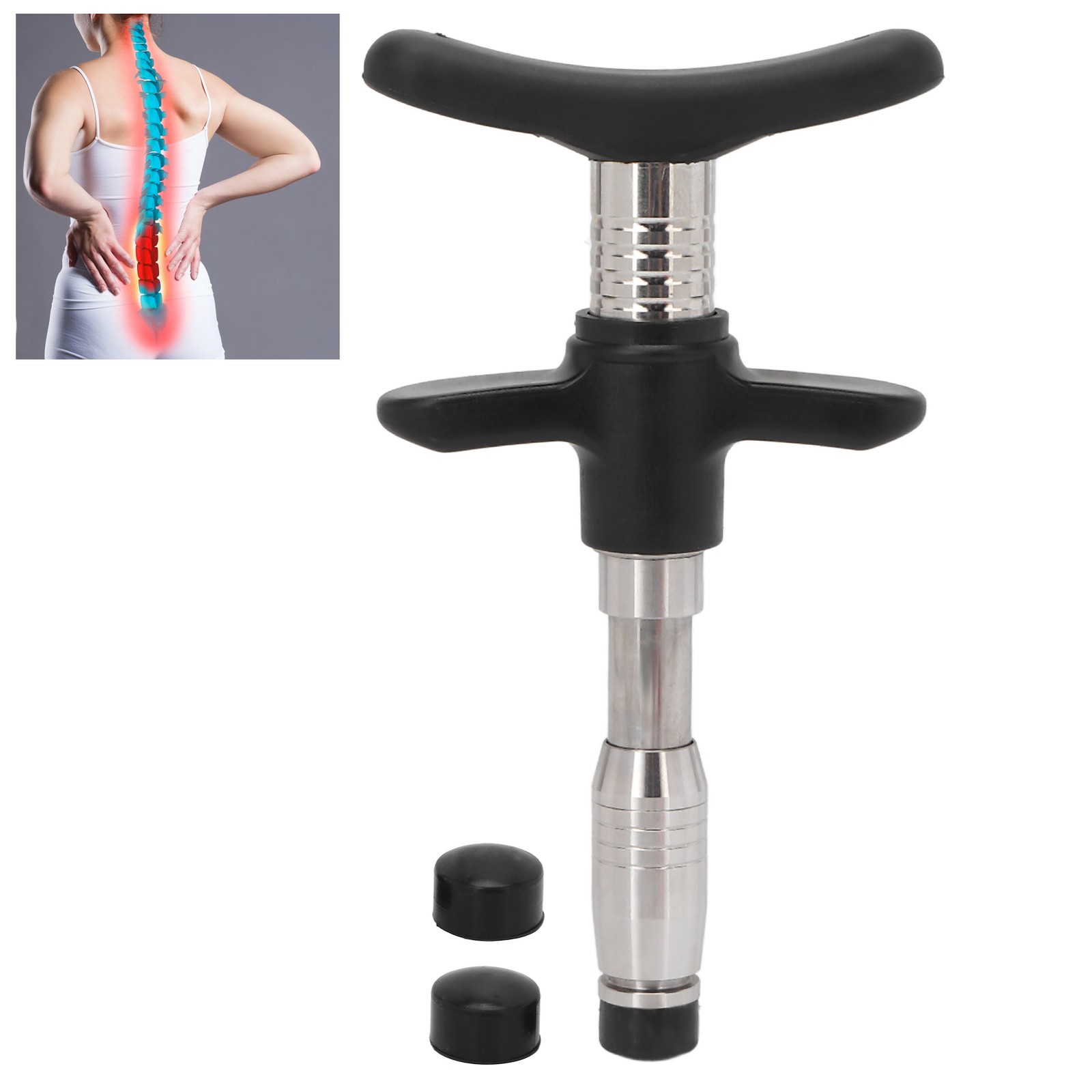 Manual Chiropractic Tool Stress Pain Reliefine Adjusting Massage Corrector BEA