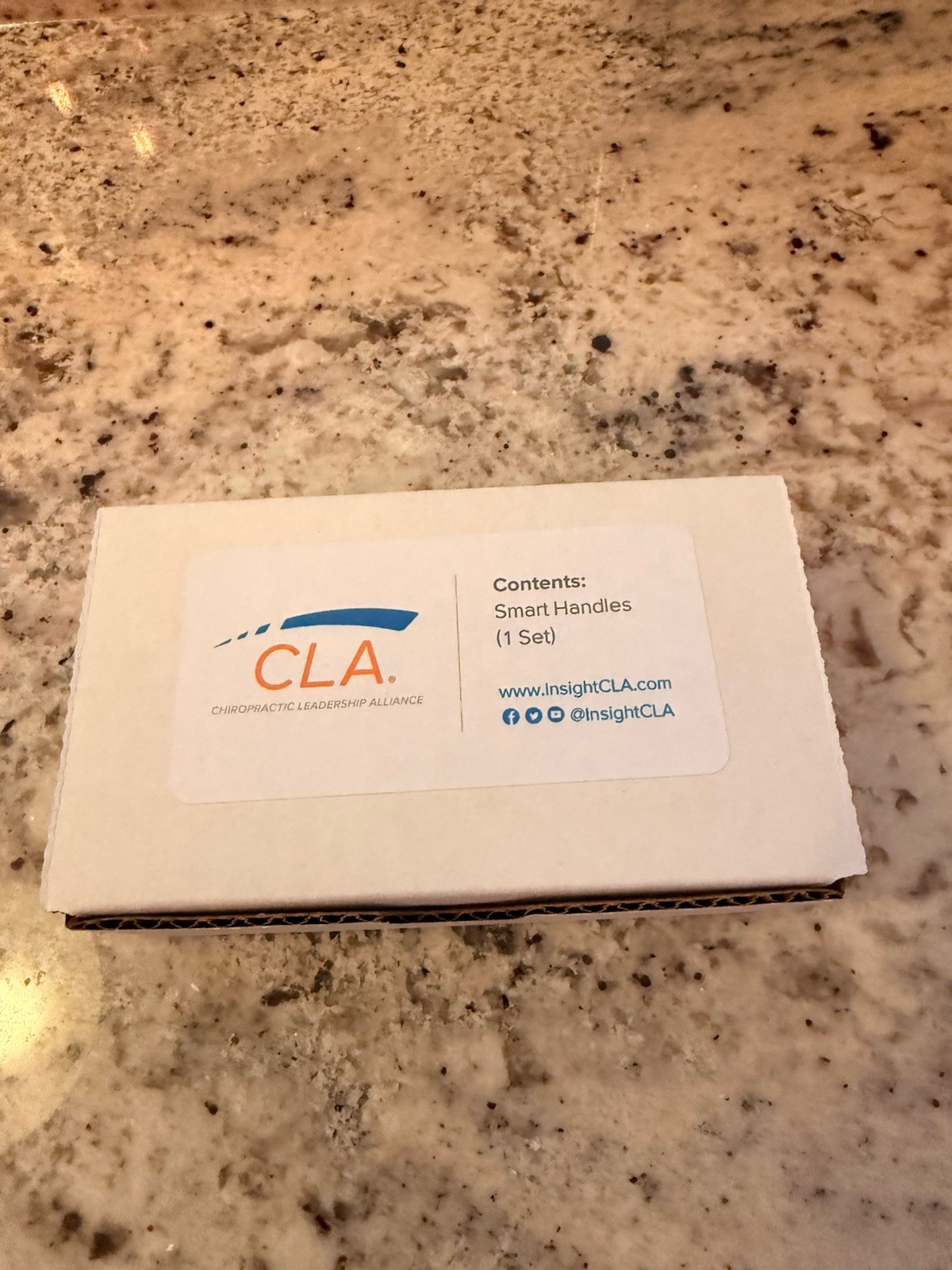 CLA Insight sEMG Smart Handles Set Red Blue Chiropractic Subluxation Station