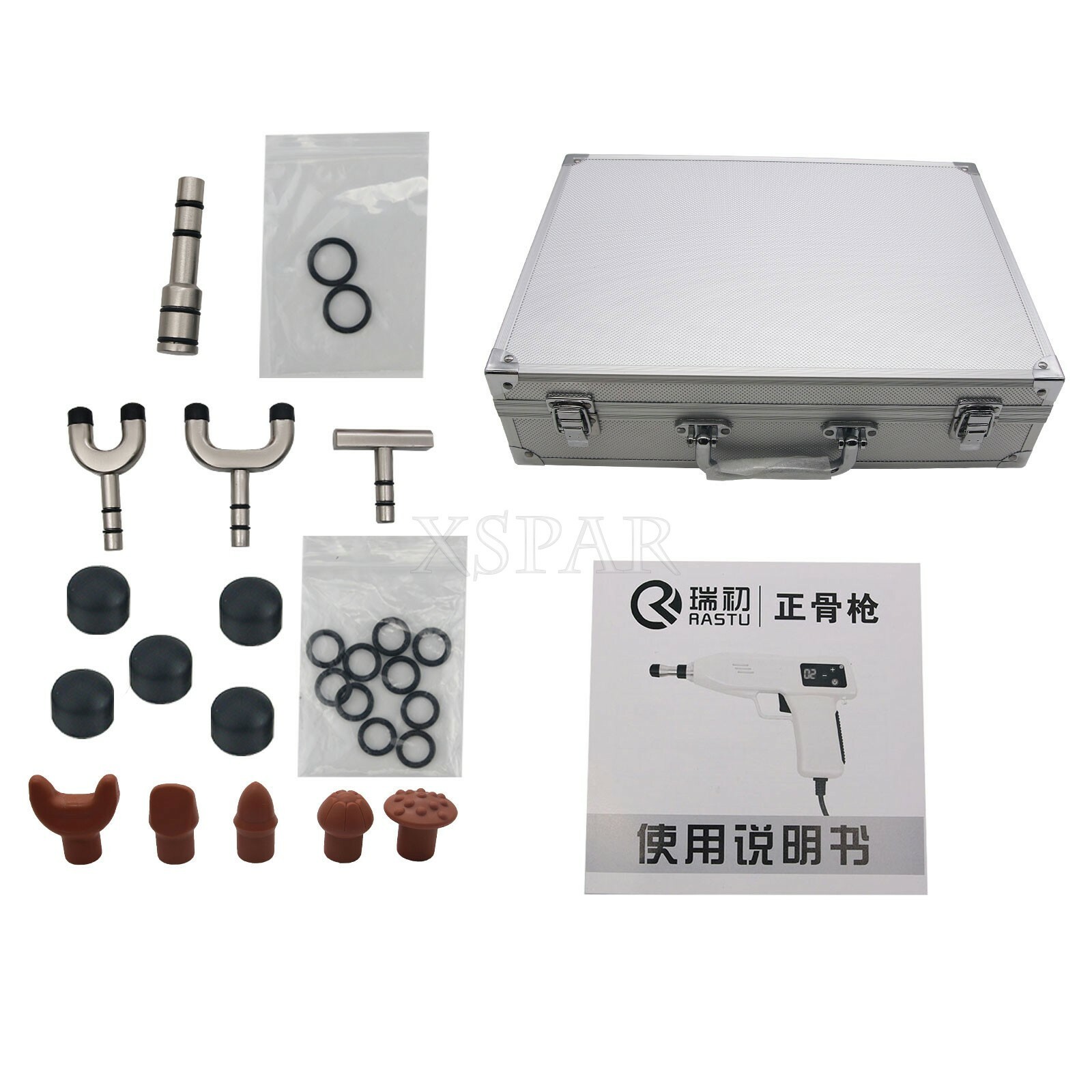 Chiropractic Adjusting Tool Gun Therapy Activator Correction Massager AMCT White