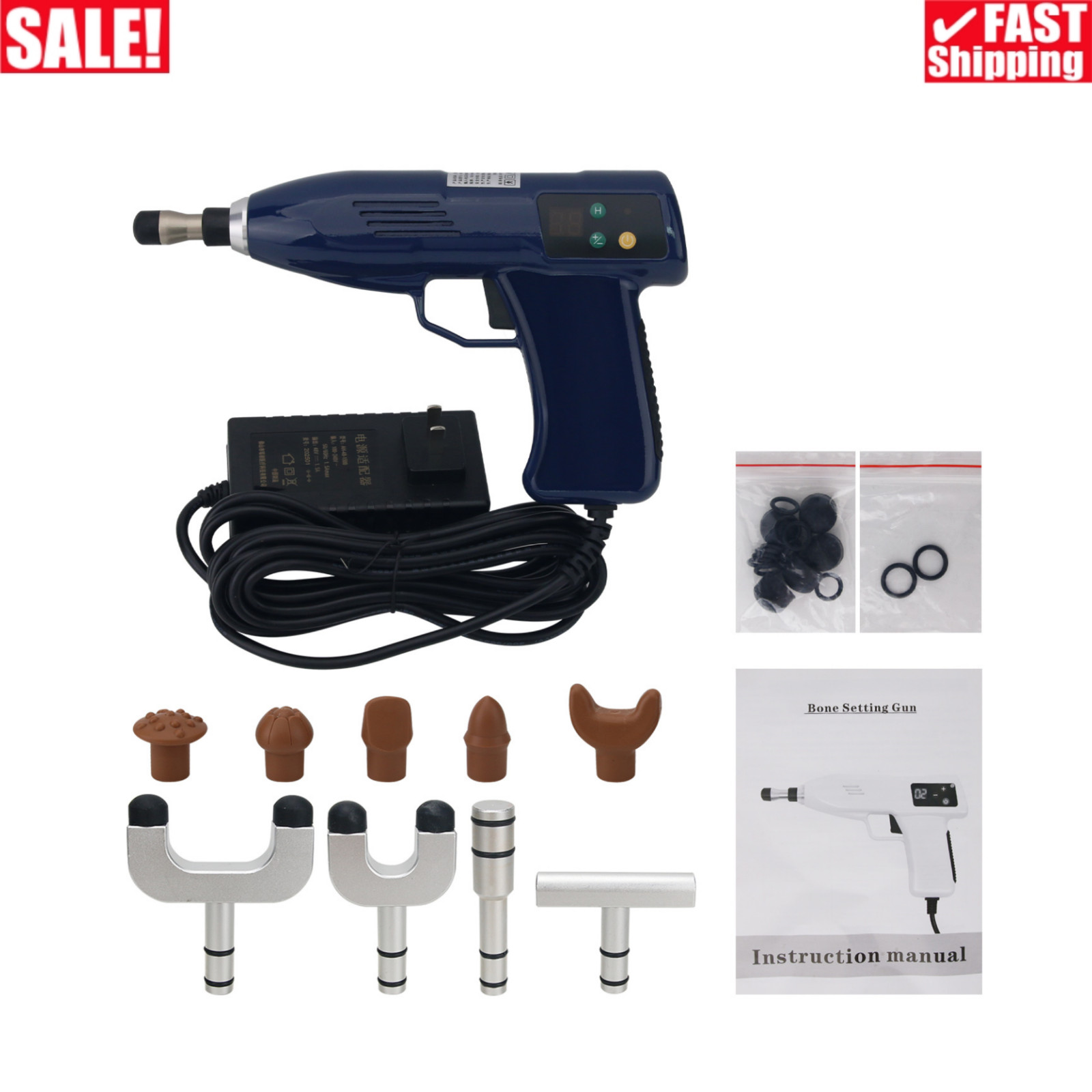 Generation IV Chiropractic Adjusting Tool Gun Therapy Spine Activator Correction
