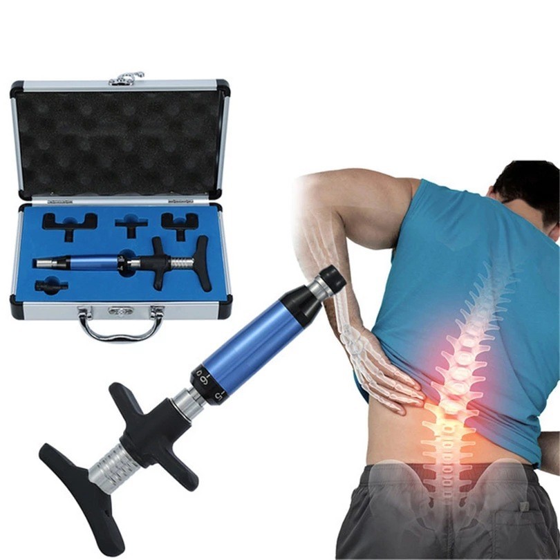 6 Level 4 Heads Spine Activator Chiropractic Adjusting Tool Therapy Massager Set