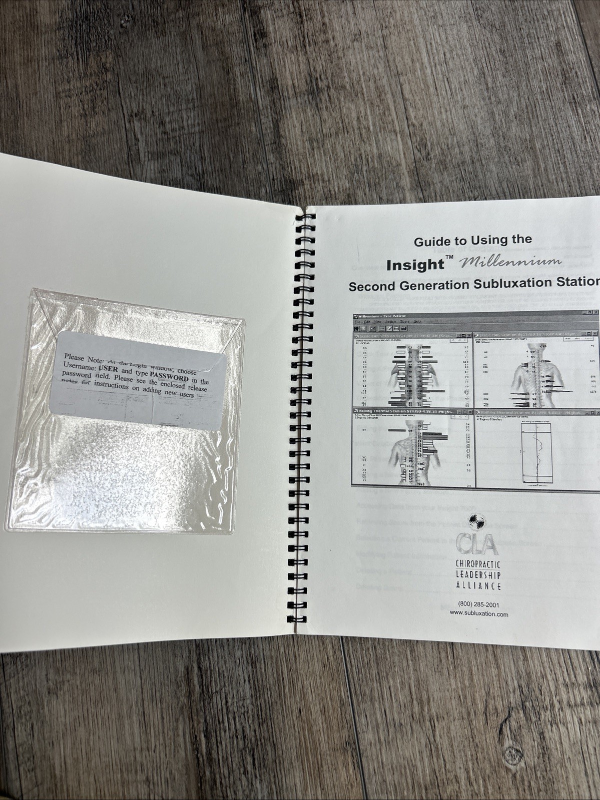 Guide To Insight Millennium Second Generation Subluxation Station CLA