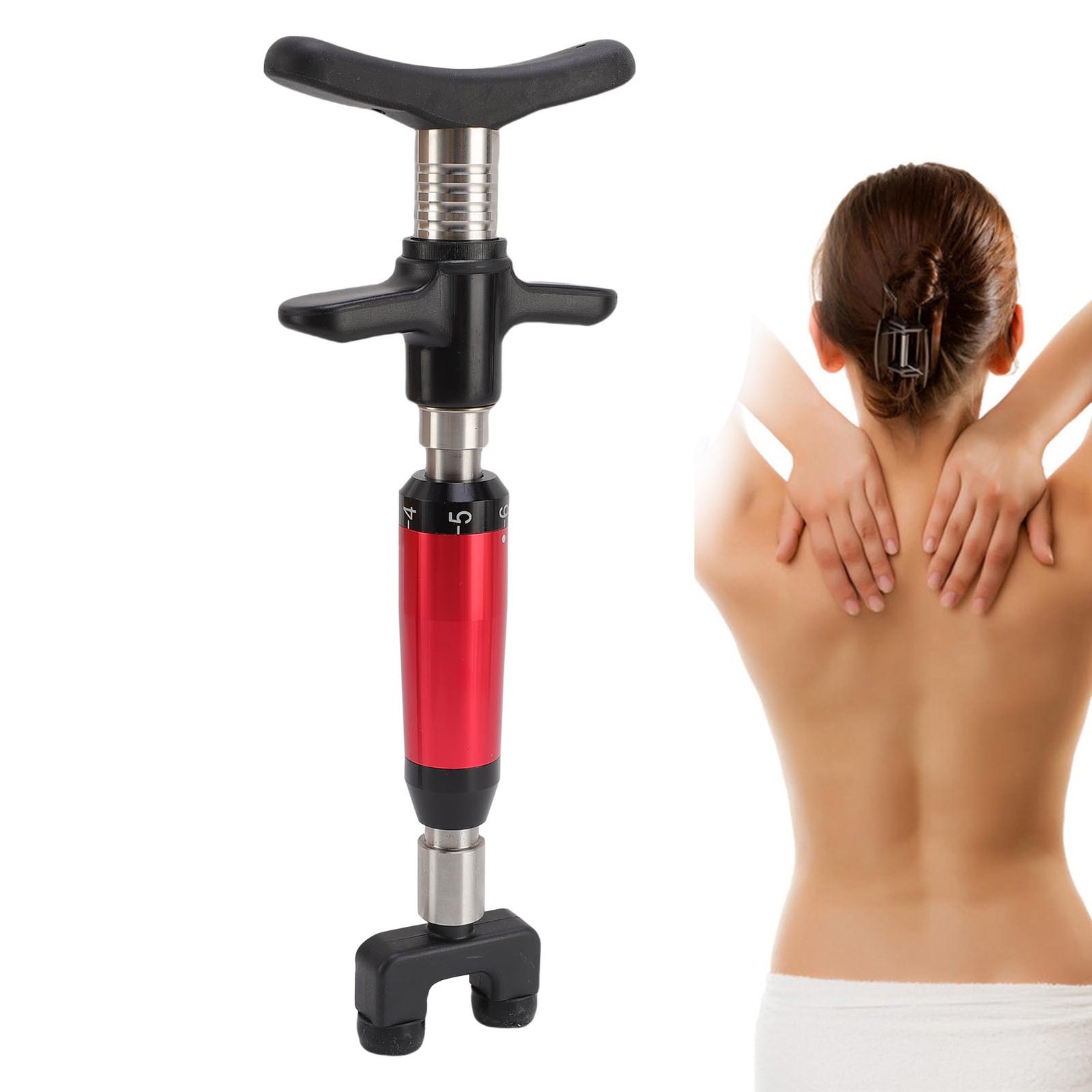 Manual Chiropractic Adjusting Tool 6 Strength Adjustable Manual Spinal Adju Fit