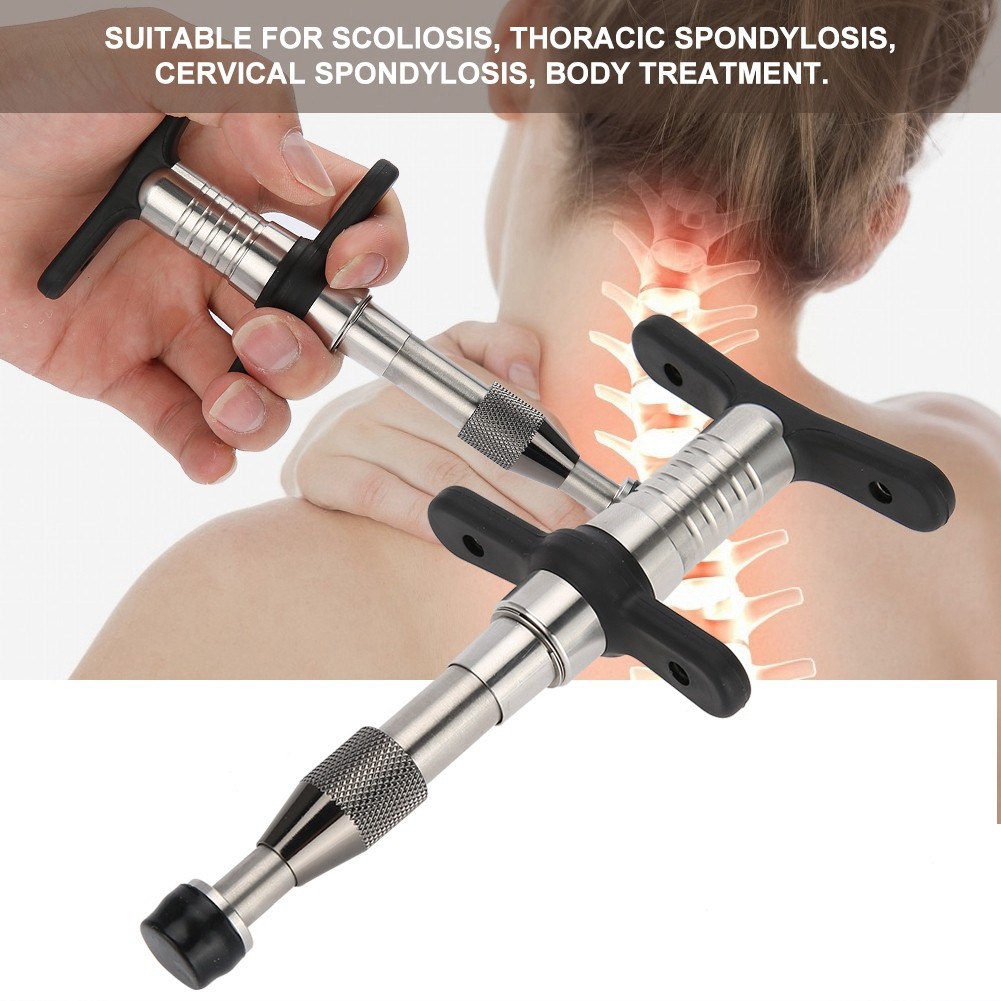 Manual Chiropractic Adjusting Tool Spine Adjusting Corrector Tool Forth Massager