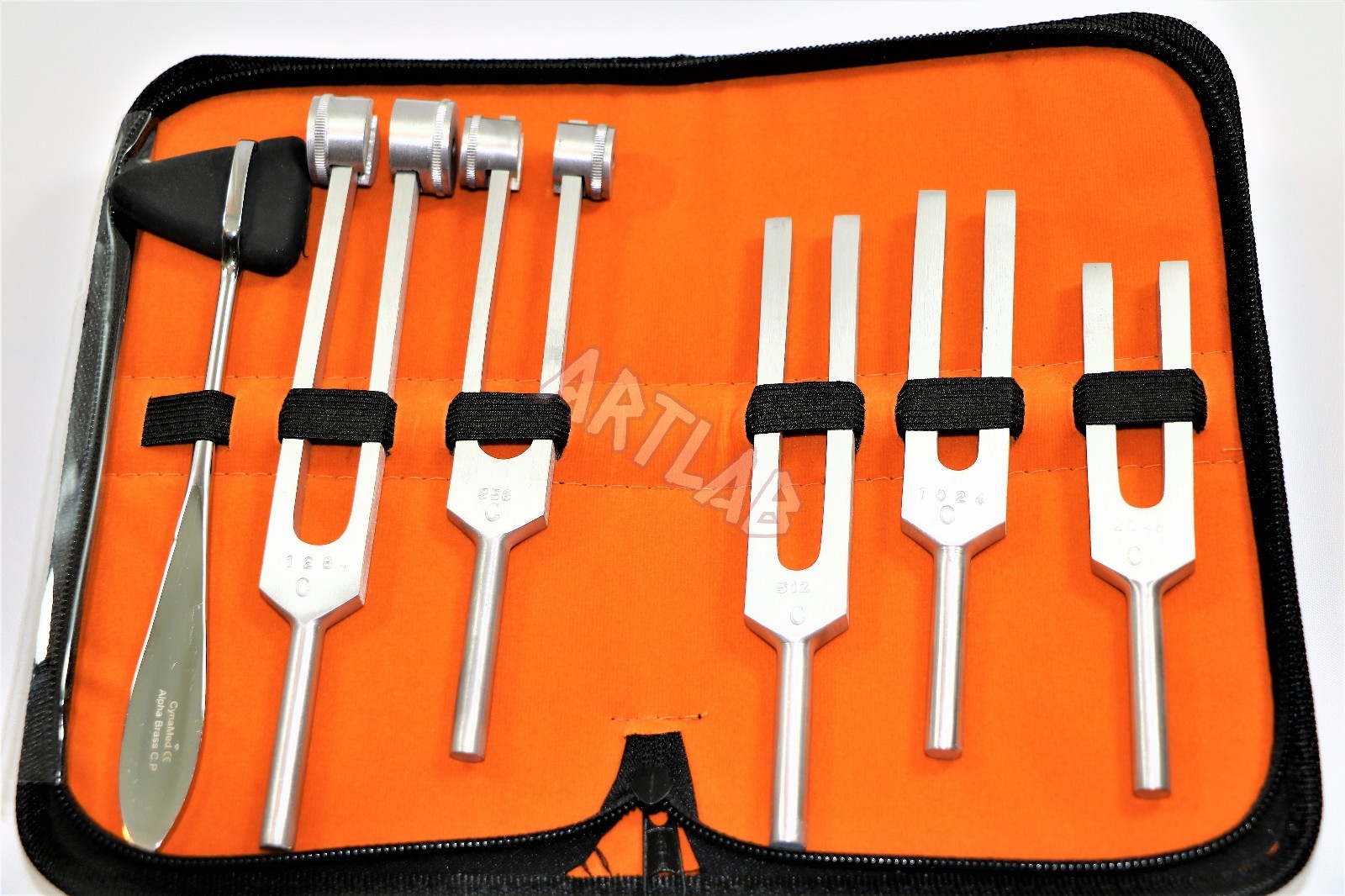 PREMIUM 6 Tuning Fork Set Medical Surgical Chiropractic Physical Diagnostic SET