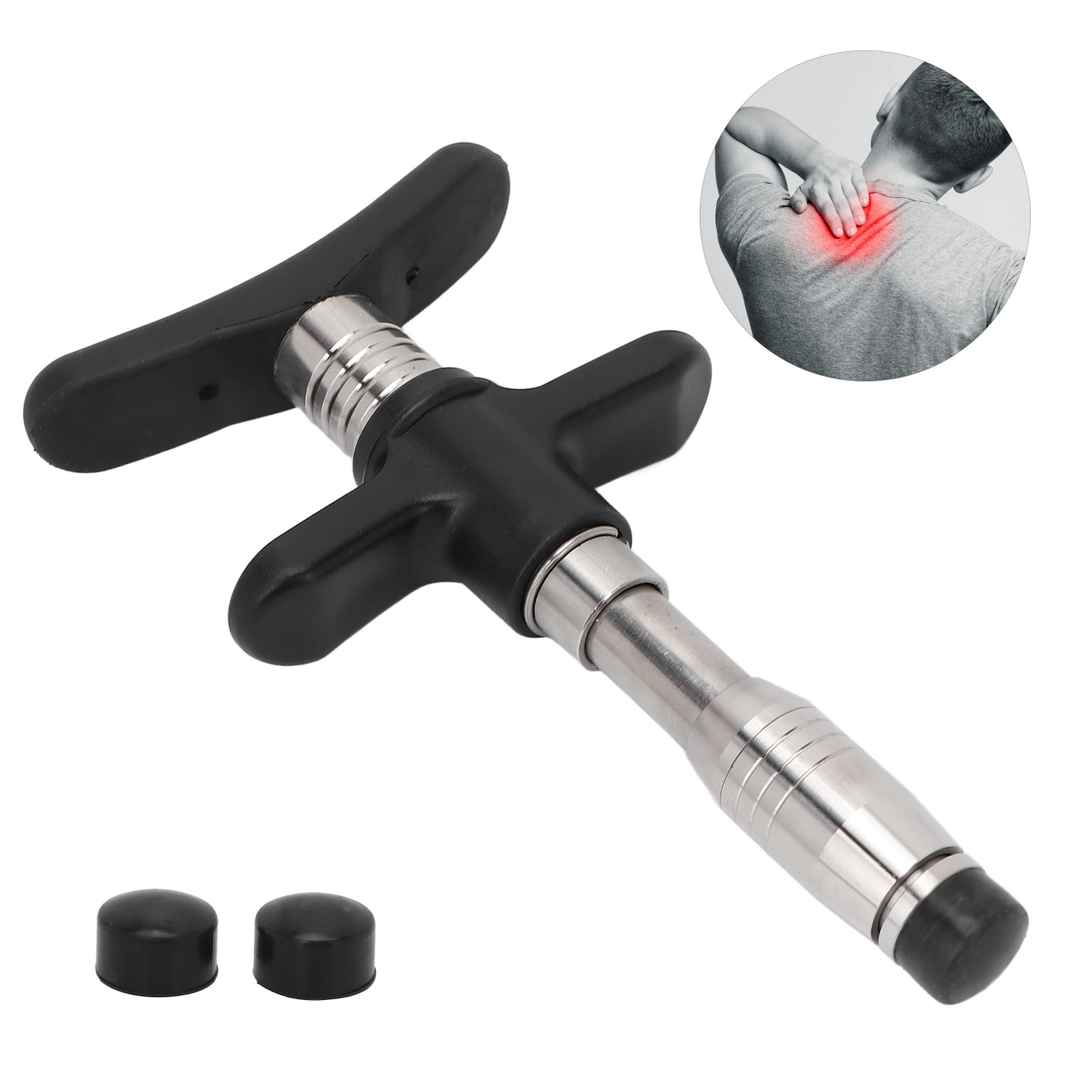 Manual Chiropractic Tool Stress Pain Reliefine Adjusting Massage Corrector BEA