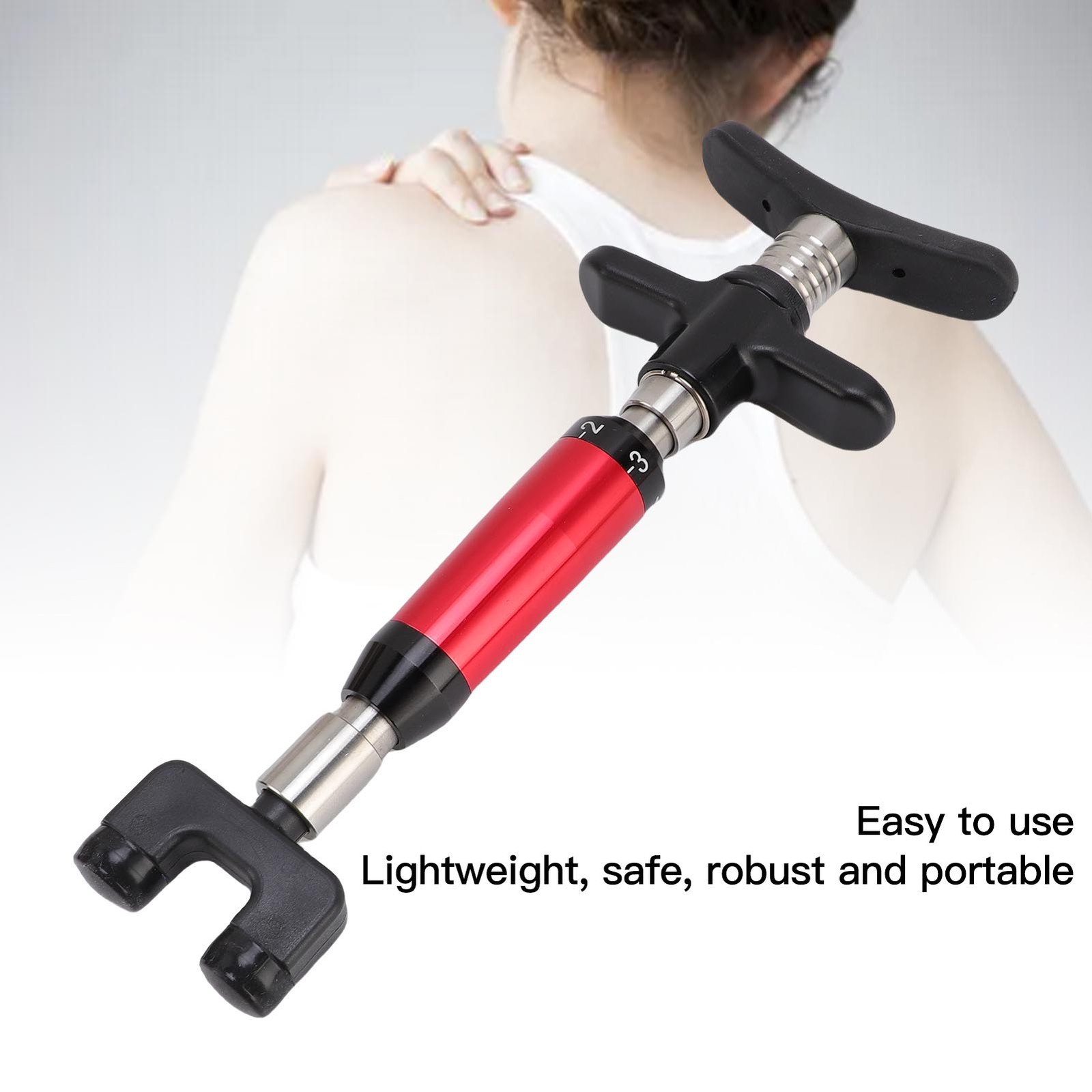Manual Chiropractic Adjusting Tool 6 Strength Adjustable Manual Spinal Adju Fit