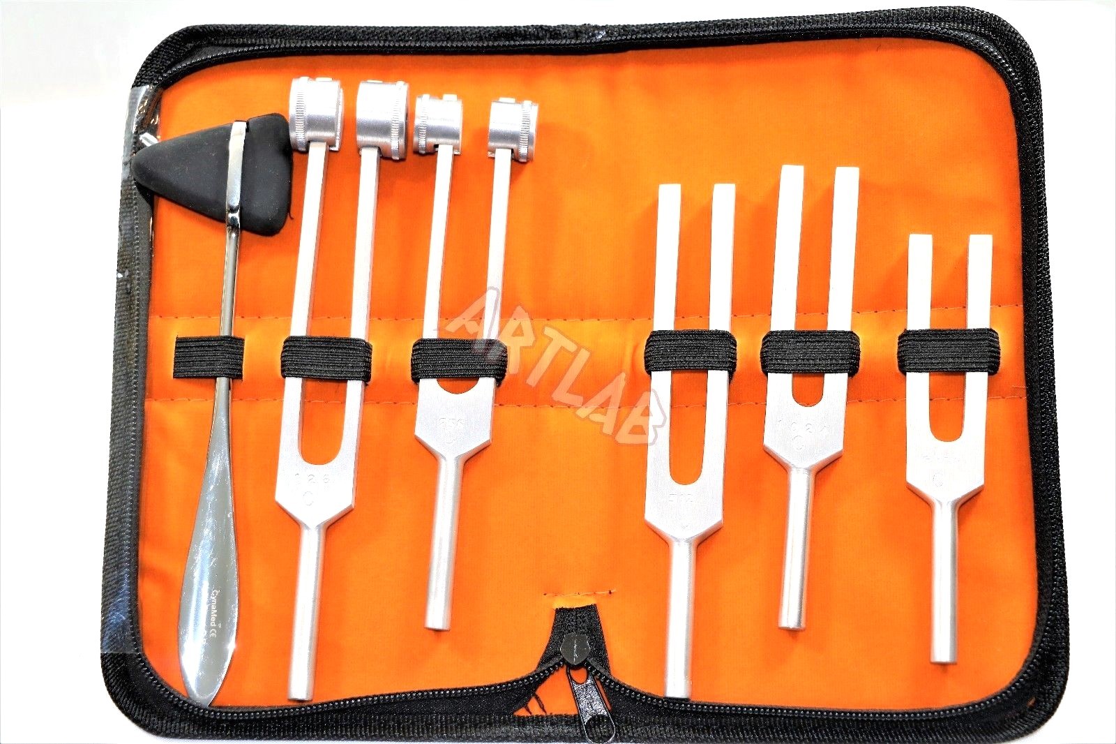 PREMIUM 6 Tuning Fork Set Medical Surgical Chiropractic Physical Diagnostic SET