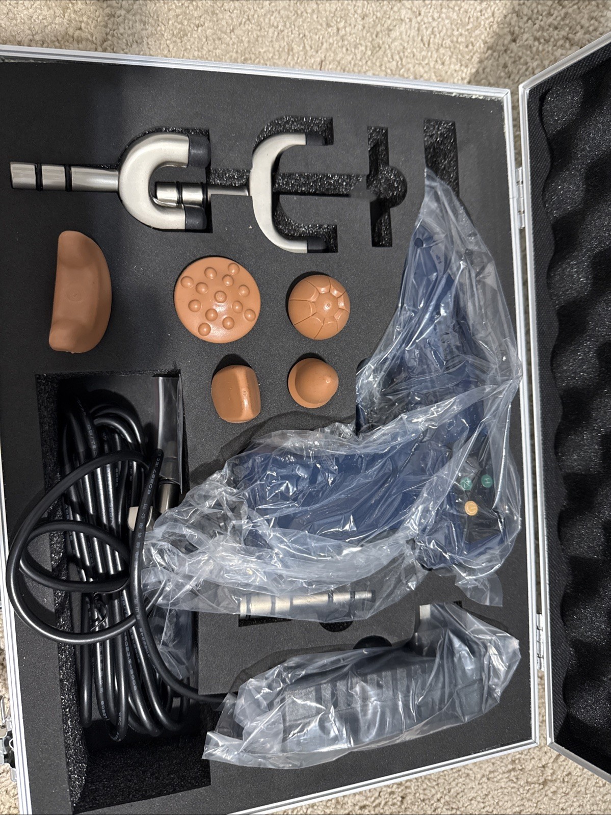 Rebrisbol Electric Chiropractic Massager 1100N, 13 Levels Spine Correct Massage